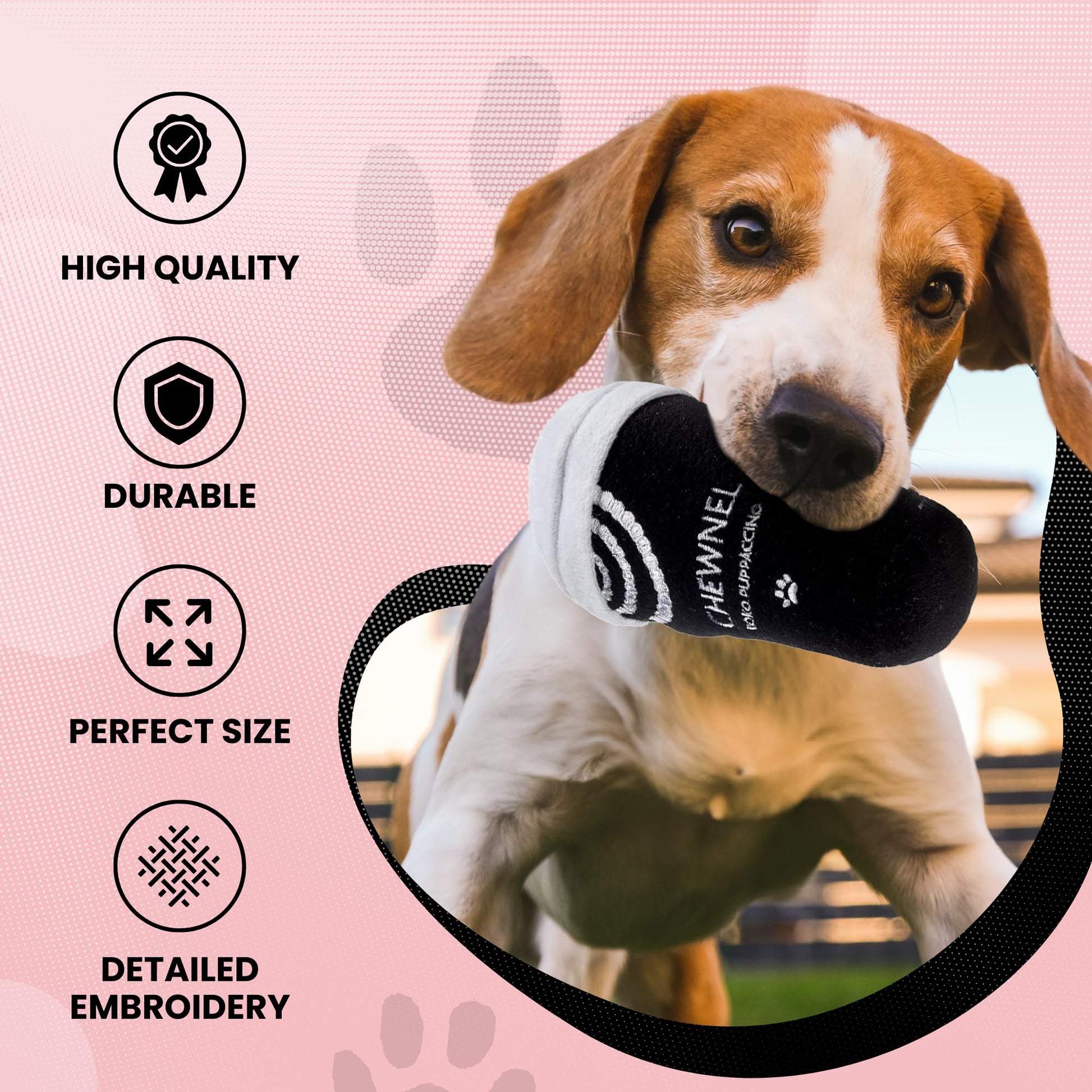 Juguetes de Peluche con Sonido Dog Diggin Designs Nouveau Haute Coffee Station únicos para Perros