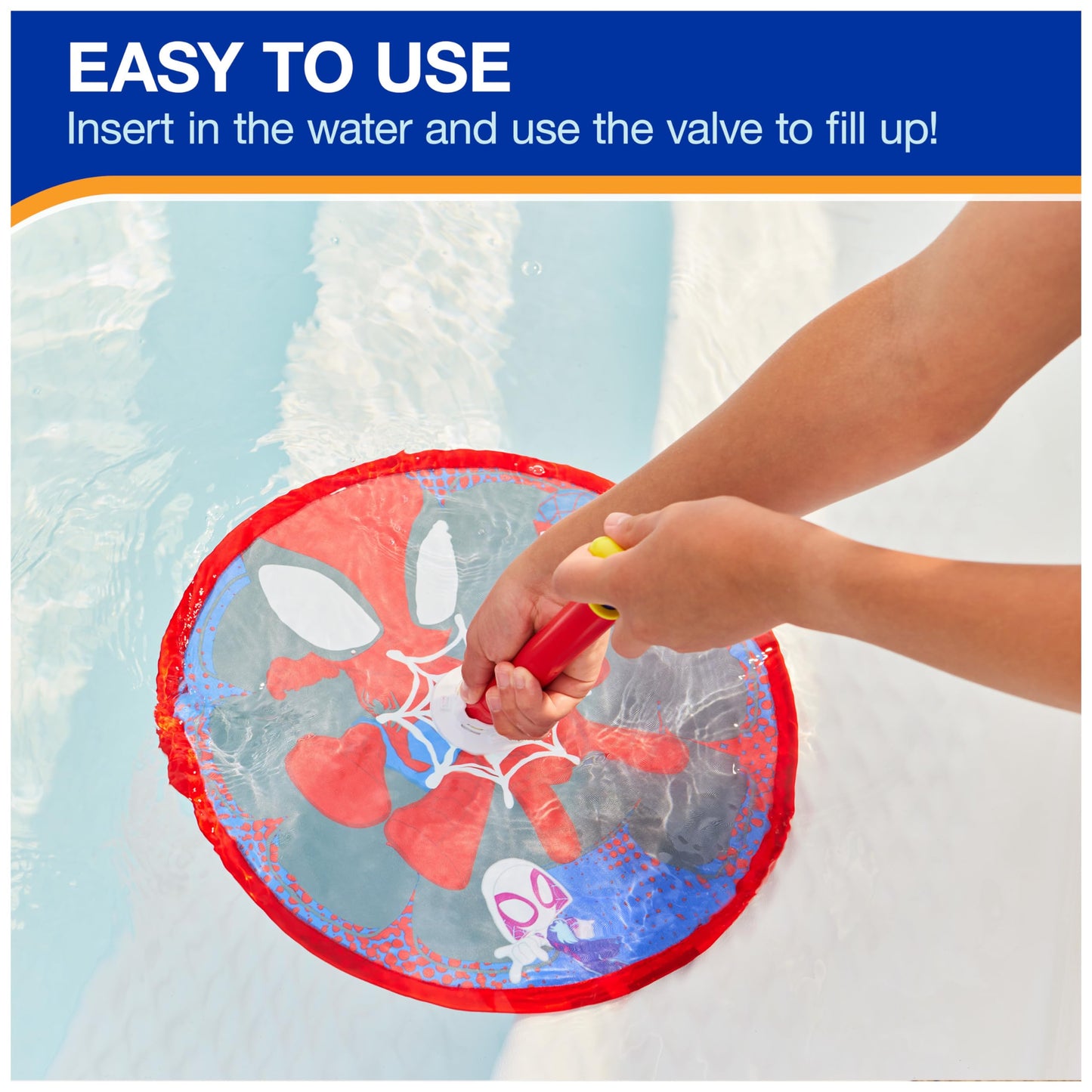Blaster SwimWays Spiderman Shield