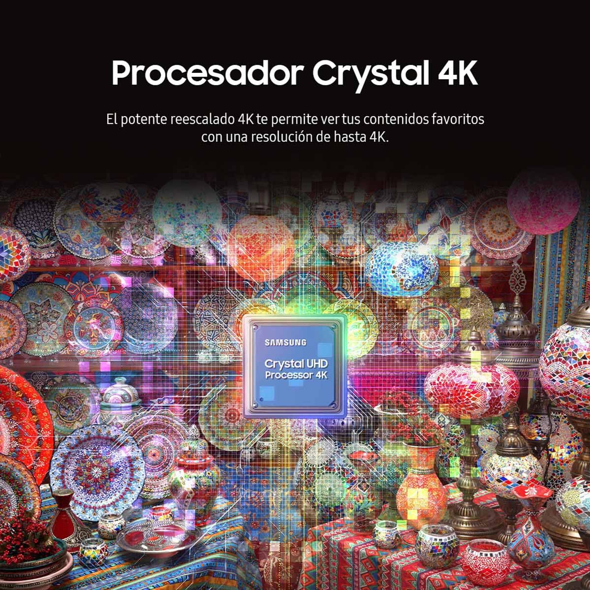 Smart TV Samsung 65 Pulgadas 4K Crystal UHD