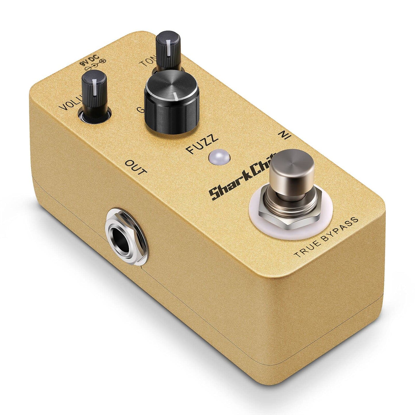 Efecto Único para Guitarra Eléctrica SharkChili Bypass Verdadero Fuzz