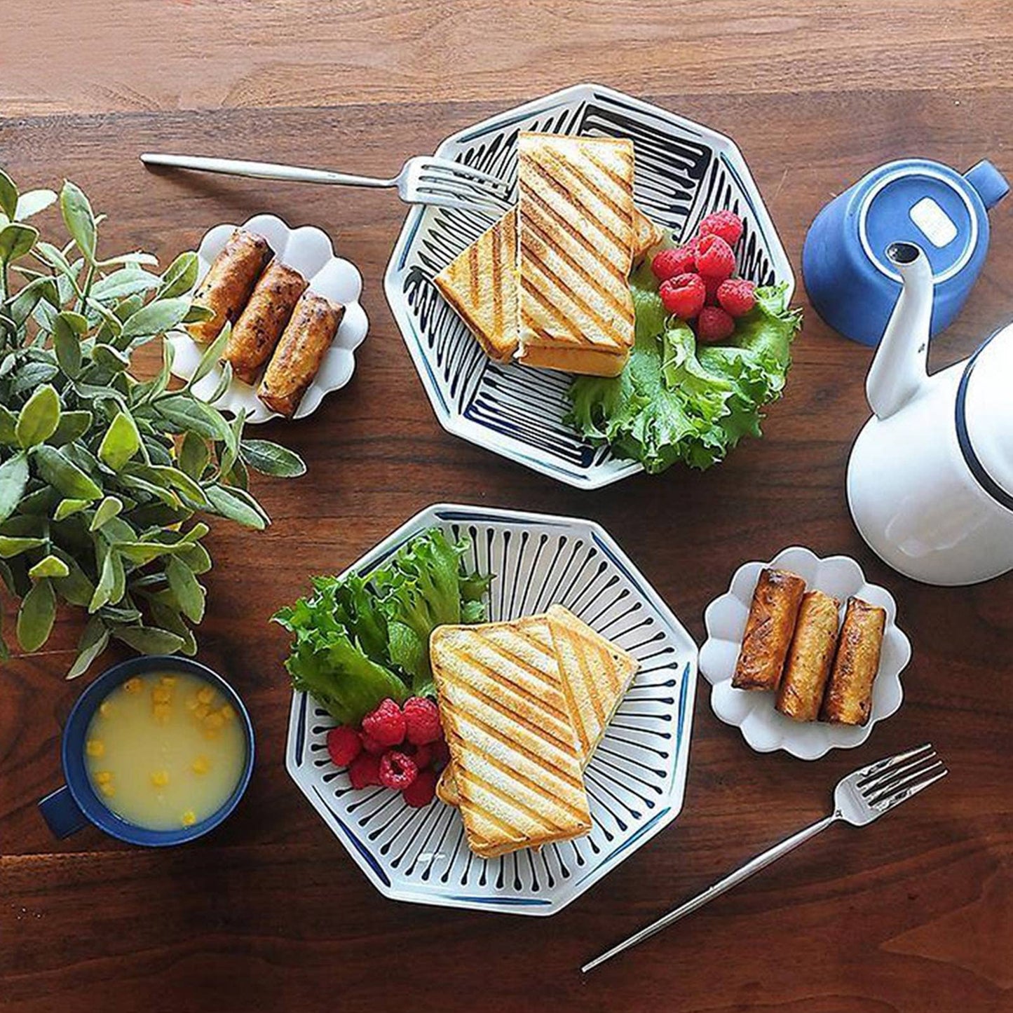 Sandwichera de Aleación de Aluminio Antiadherente en Gris con Asas Extraíbles para Hacer Panini en la Estufa