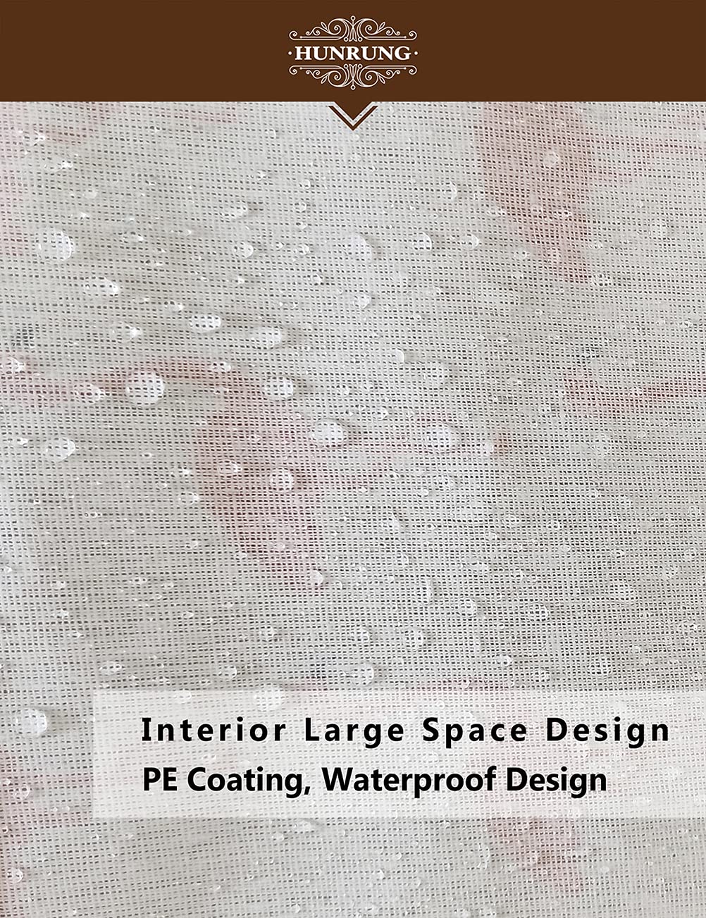 HUNRUNG - Cesta de Almacenamiento Rectangular de Lona para Mascotas, Juguetes, Libros, Ropa, Perfecto para Habitaciones Infantiles, Sala de Juegos, casetas