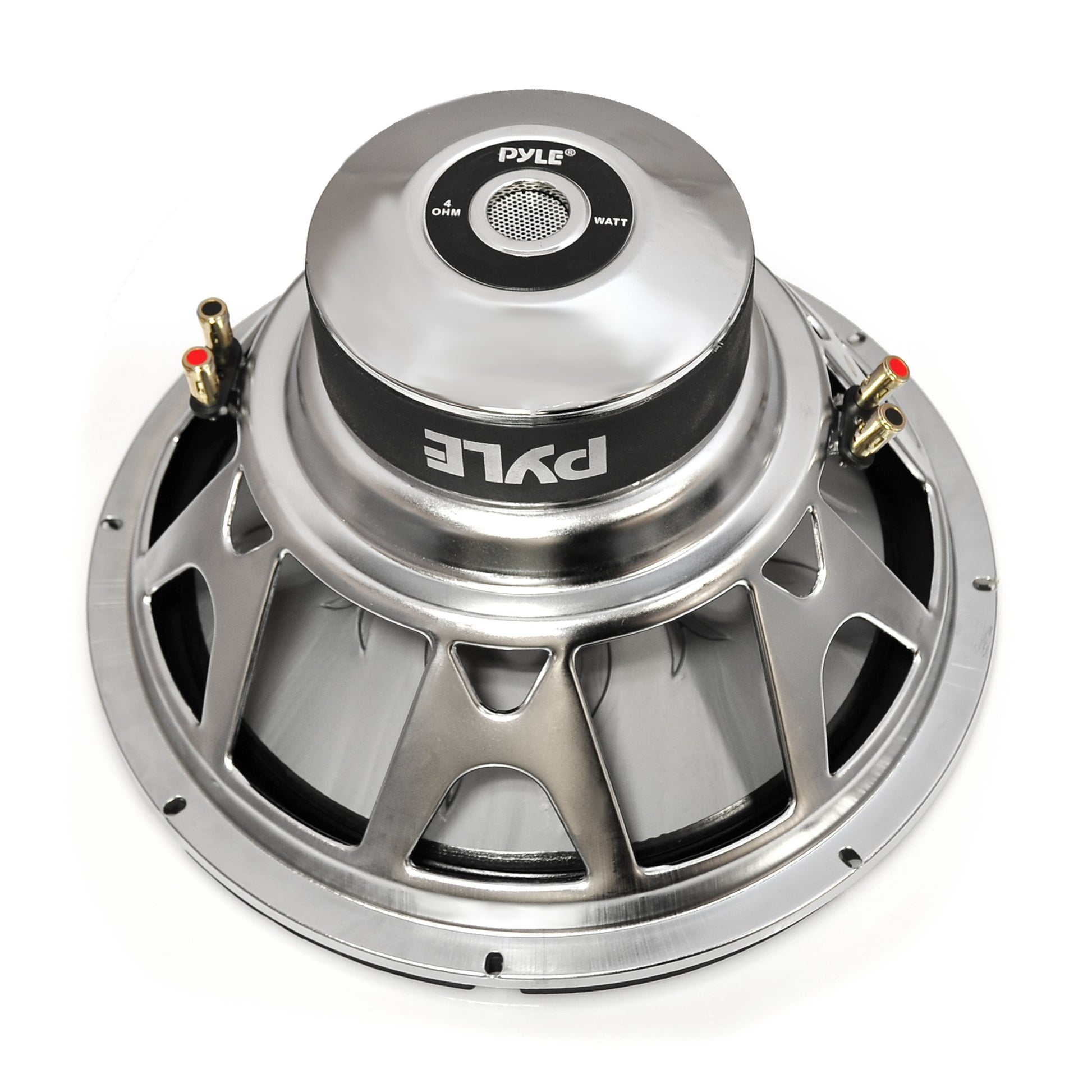 Pyle Bocina para Coche Subwoofer de 1000 Watts de Potencia Cono de 10 Pulgadas, Bobina de Voz Dual, para el Sistema de Sonido Estéreo del Auto, Azul