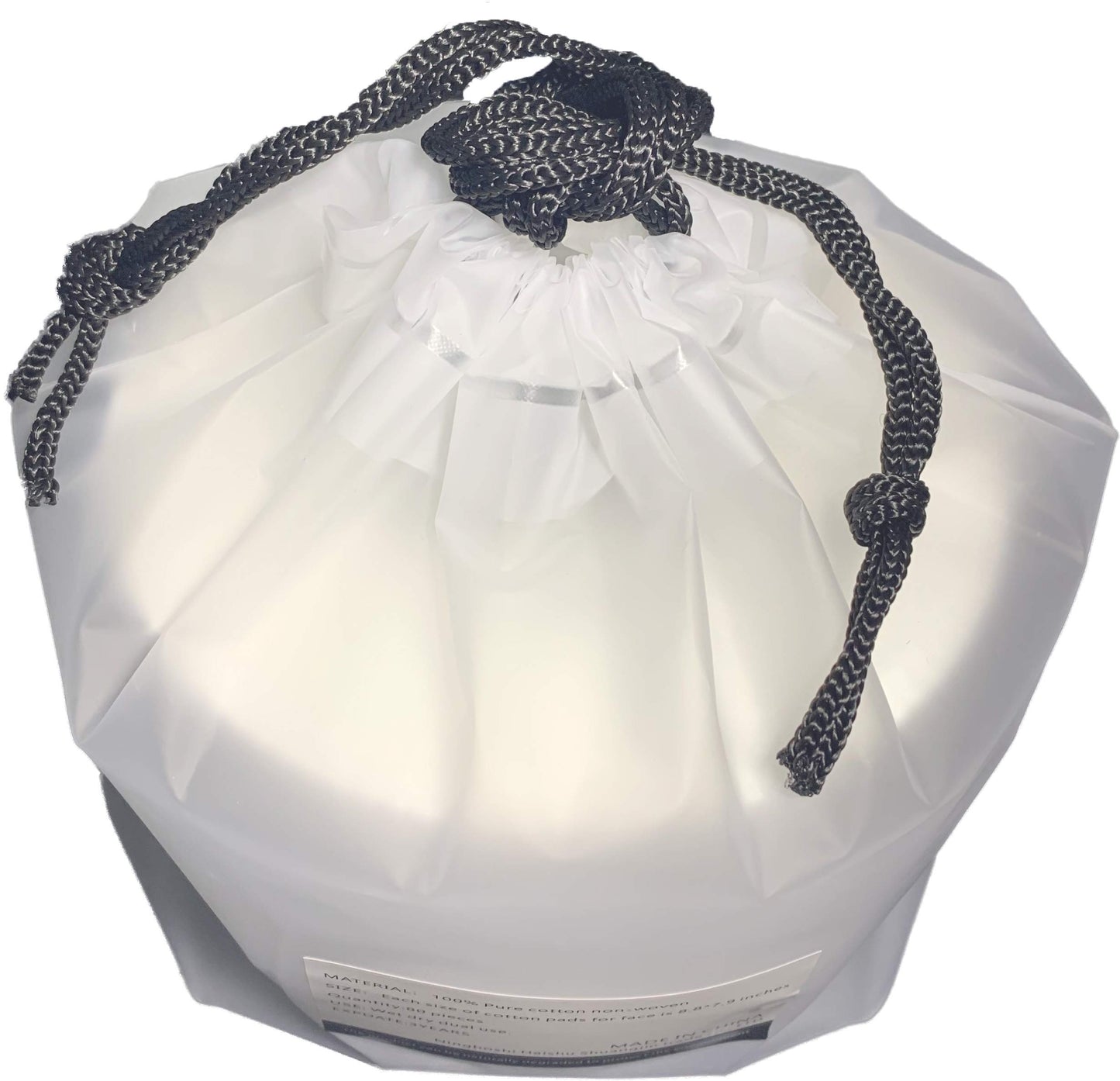 Paños de algodón 100% natural, toalla para la cara, desechable húmeda o seca, removedor de maquillaje, almohadillas suaves faciales para piel sensible, toallitas de agua, almohadillas cosméticas de gran volumen, 80 unidades por rollo
