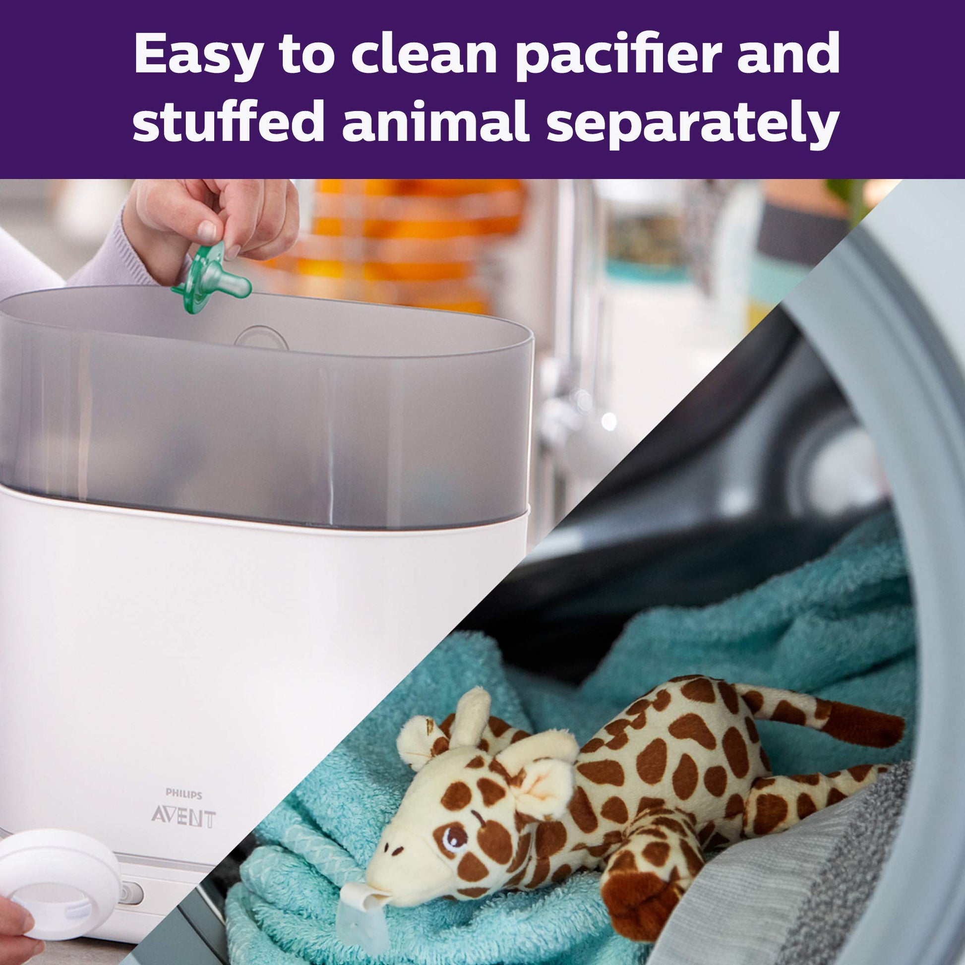 Chupete Philips Avent Elefante Estándar para Bebé 0-3 Meses