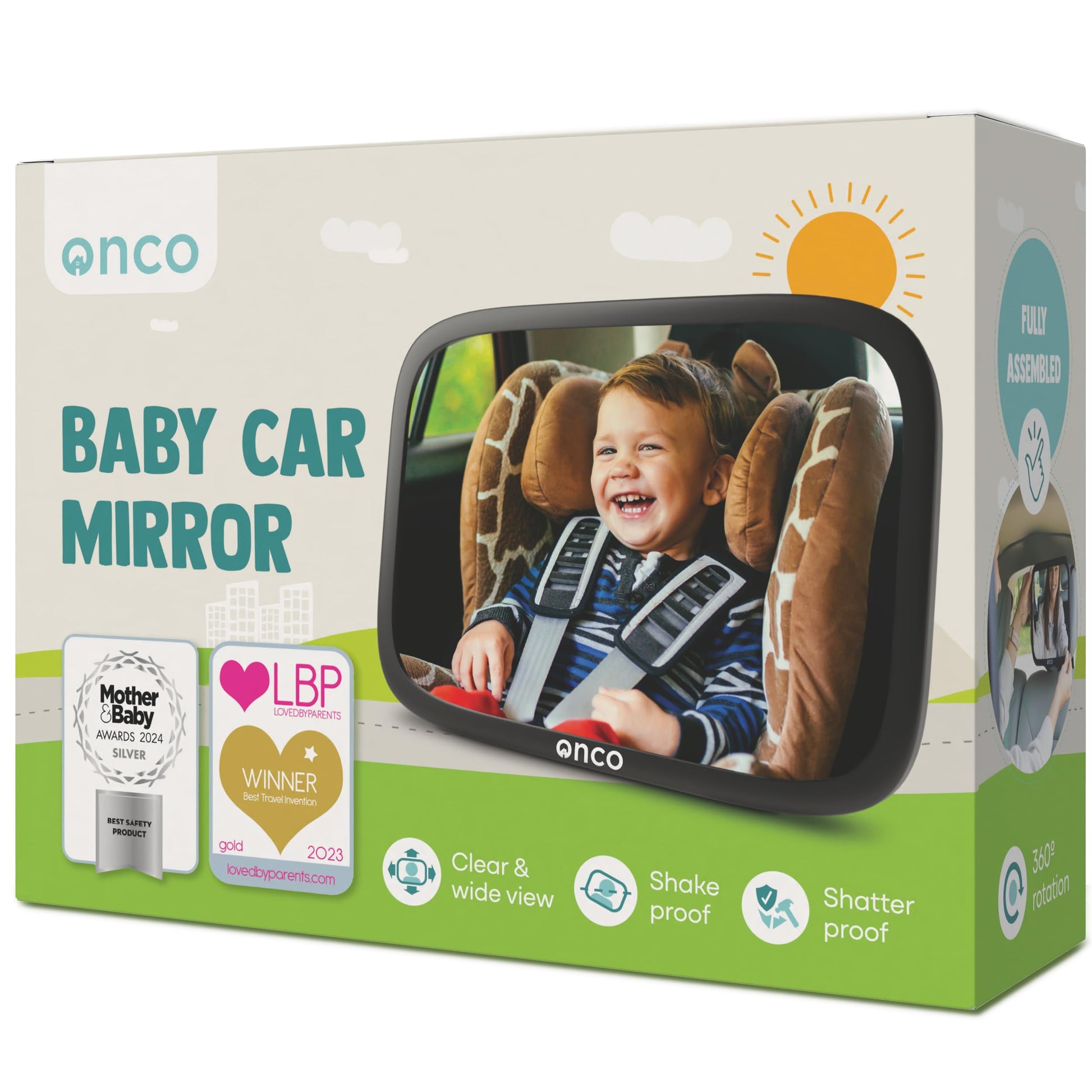 Onco Baby Car Mirror