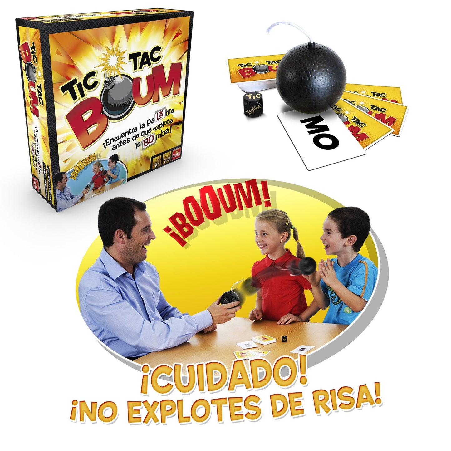 Goliath Games Juego de Mesa Tic TAC Boum