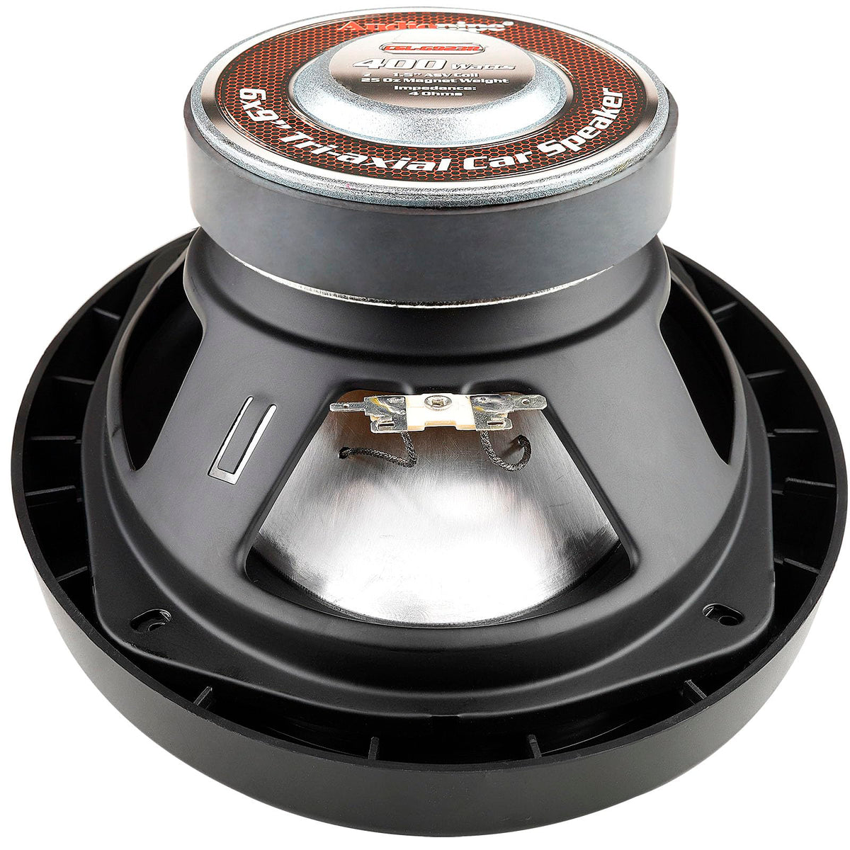 Altavoz Triaxial para Coche Audiopipe Negro Cono de Inyección 3 Vías 400 Vatios