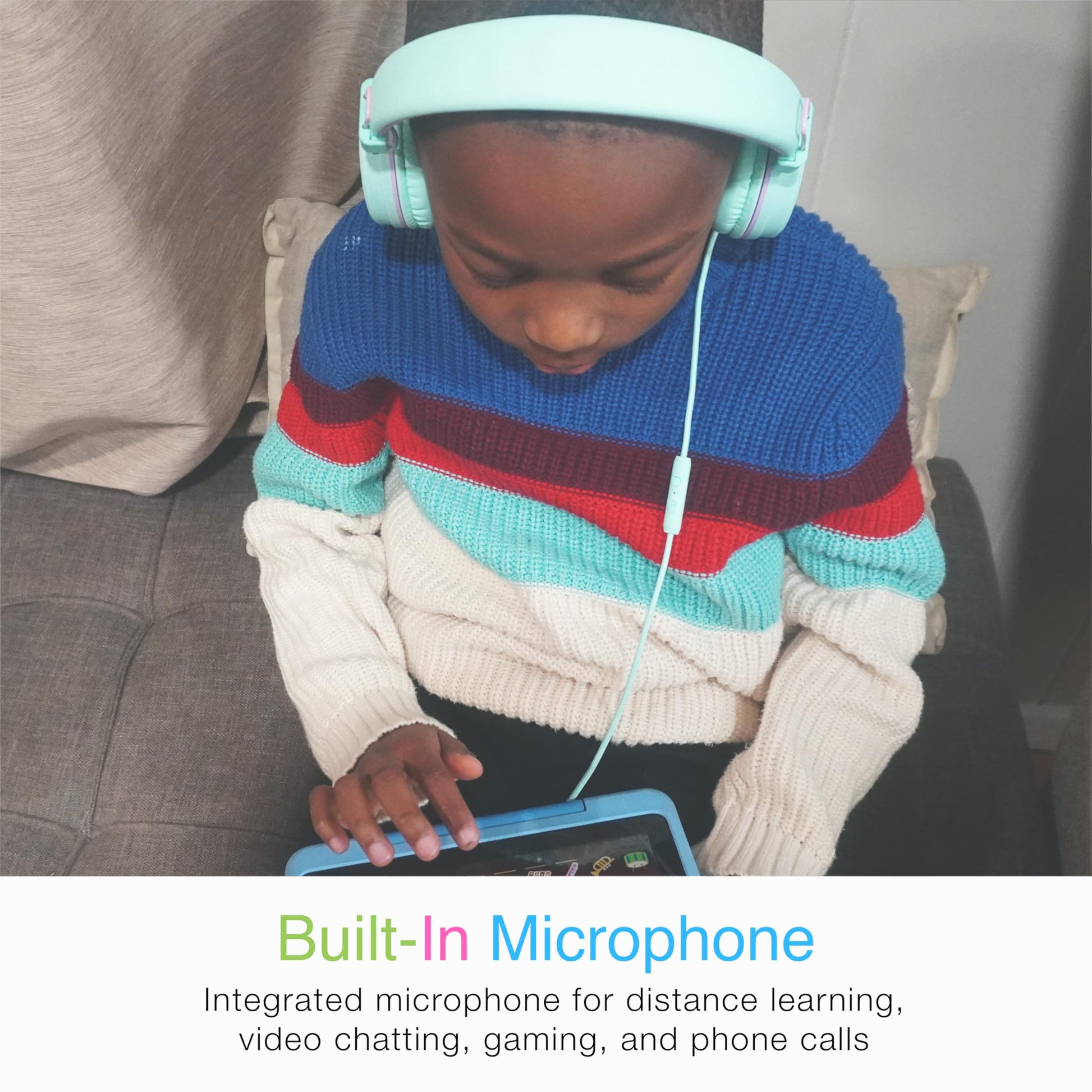 Auriculares MEE audio KidJamz KJ55 USB-C LED Multicolores para Niños