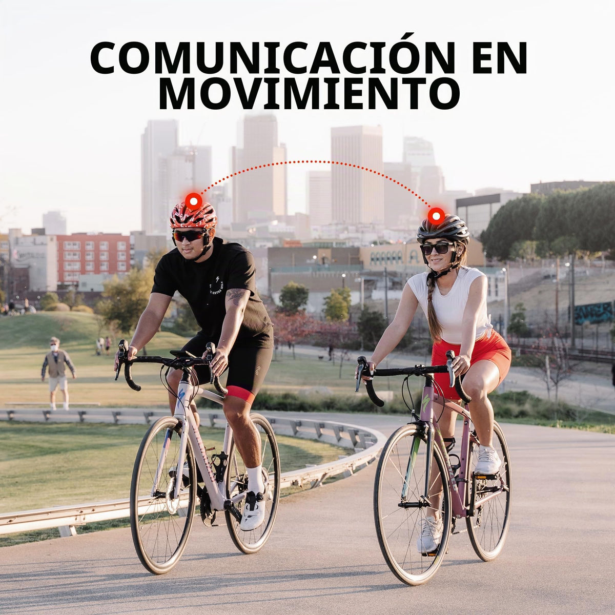 Auriculares Universales Sena pi Intercomunicador Bluetooth para Cascos de Ciclismo y Deportes Multiples