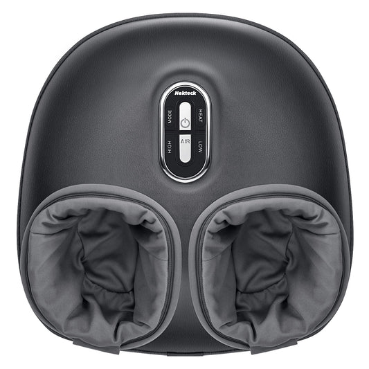 Máquina Masajeadora de Pies Nekteck con Calor Calmante e Intensidad Ajustable para Masaje Shiatsu en el Hogar u Oficina