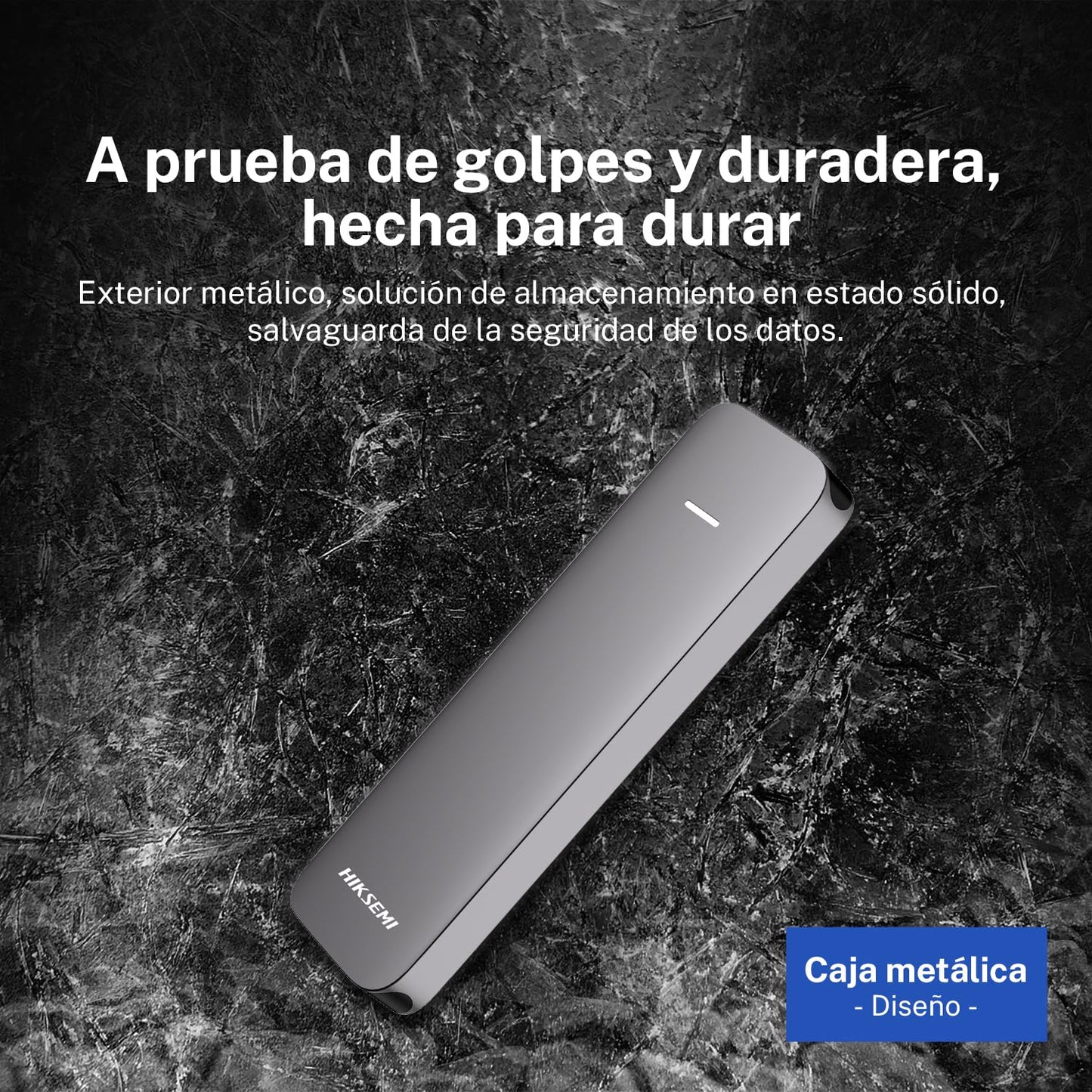 HIKSEMI SSD Externo Portable, Elite 1T [Nueva Generación], Capacidad: 1024GB, Lectura: 1050MB/s y Escritura:1030 MB/s, Compatible con Windows/Mac/Android 4.4 y Superior, USB 3.2, Gen2 Type-C