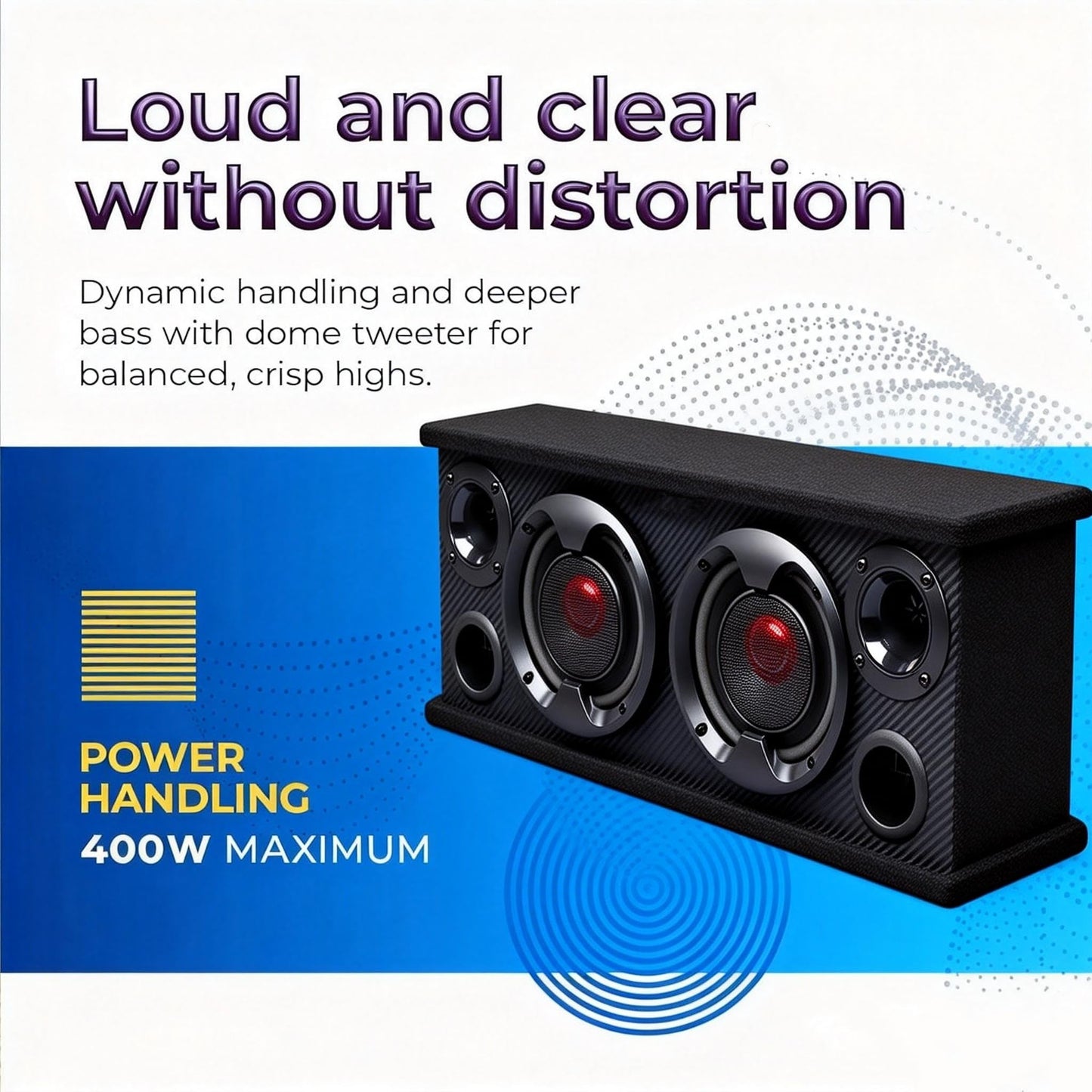 SONDPEX BB14065 Sistema de Altavoces de 2 vías de 400 W