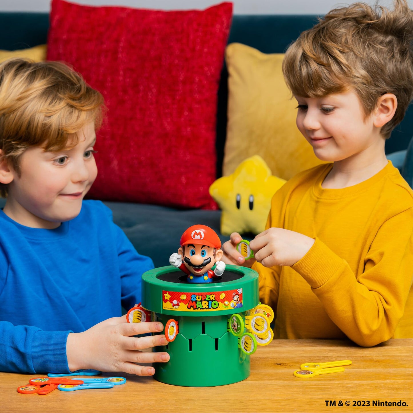 Juego de Mesa TOMY Super Mario Pop Up para Niños Ideas de Navidad