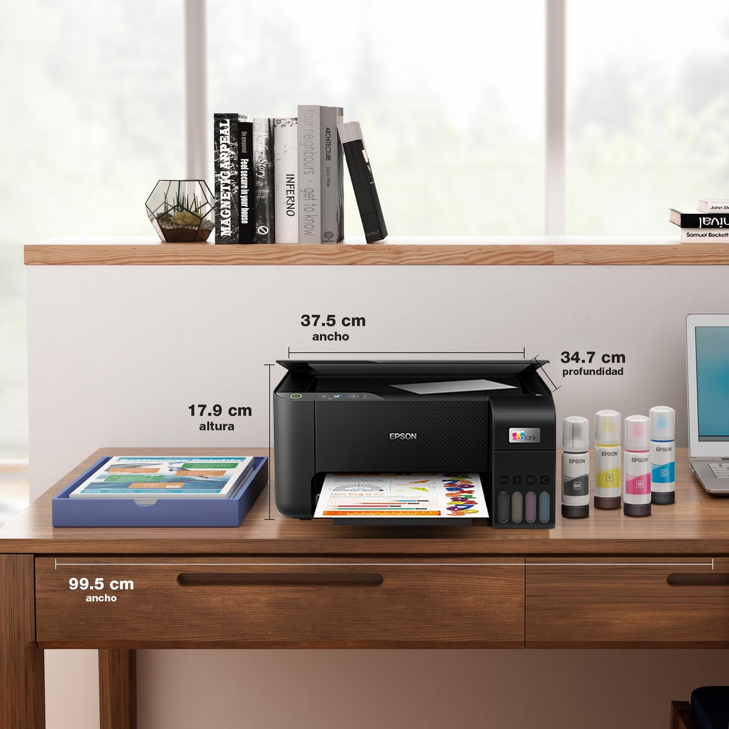 Epson Ecotank Impresora Multifuncional a Color L3210