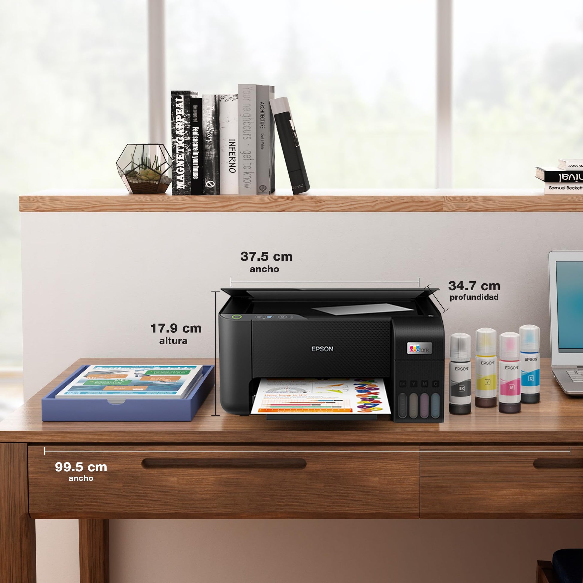 Epson Ecotank Impresora Multifuncional a Color L3210