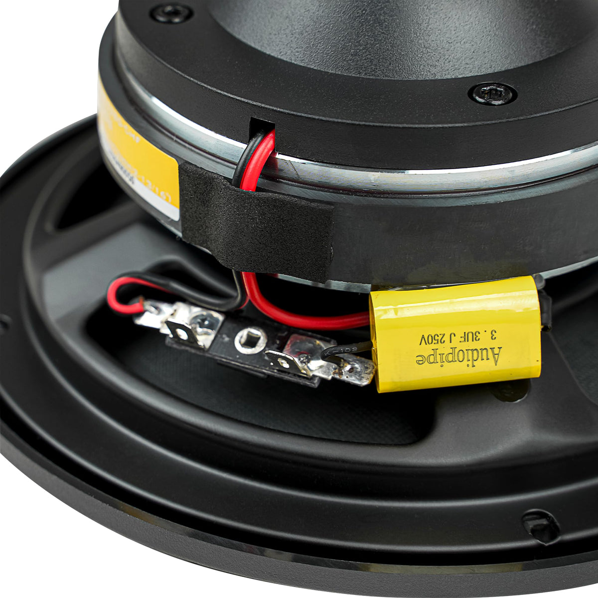 Altavoz de Cuerno de Compresión de Rango Medio Audiopipe Negro 6.5 Pulgadas