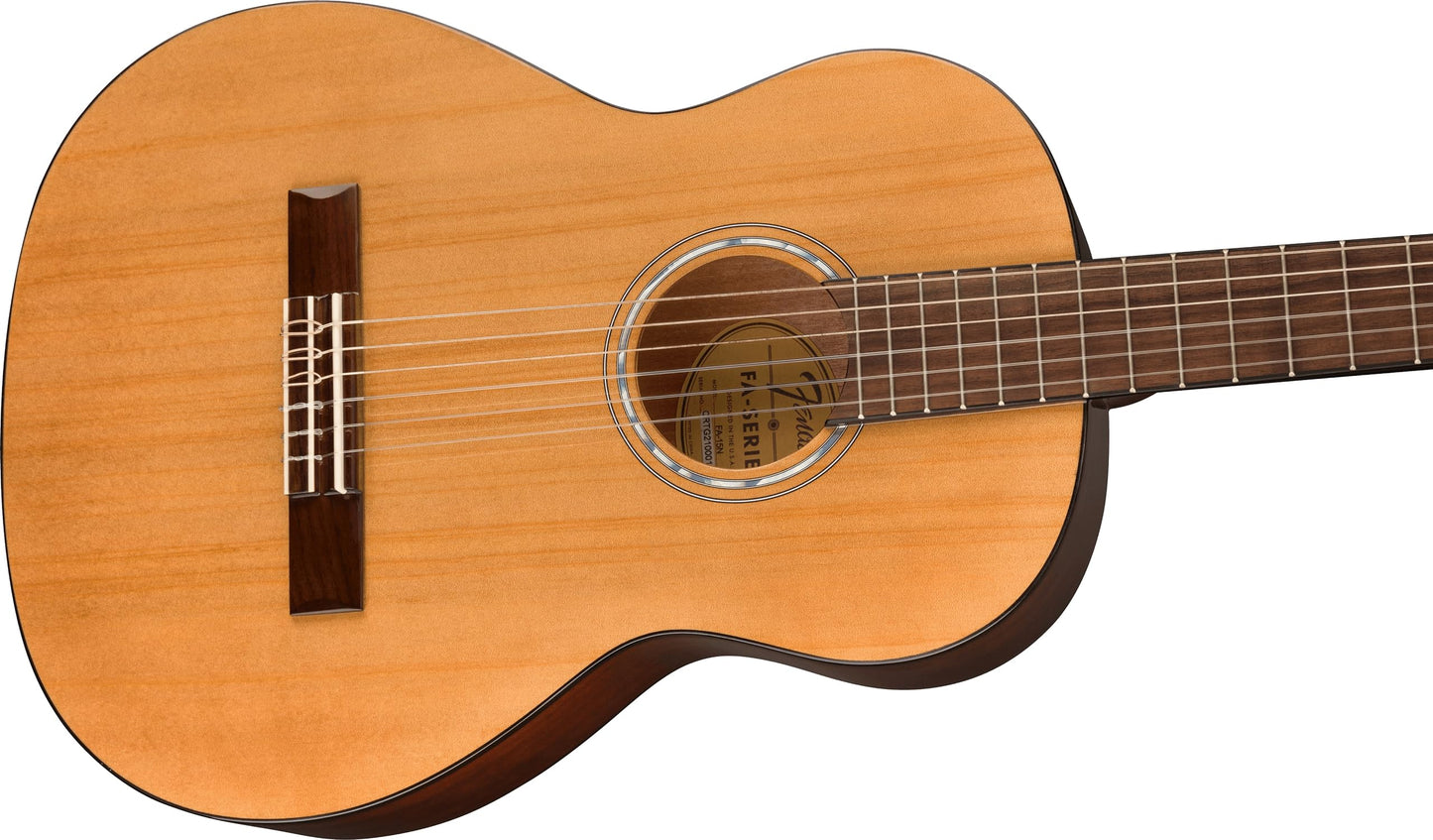 Fender Acoustic Classical Guitar, with 2-Year Warranty, Small Beginner Guitar (3/4 Size) with Nylon Strings (Easier on Fingers), Includes Bag