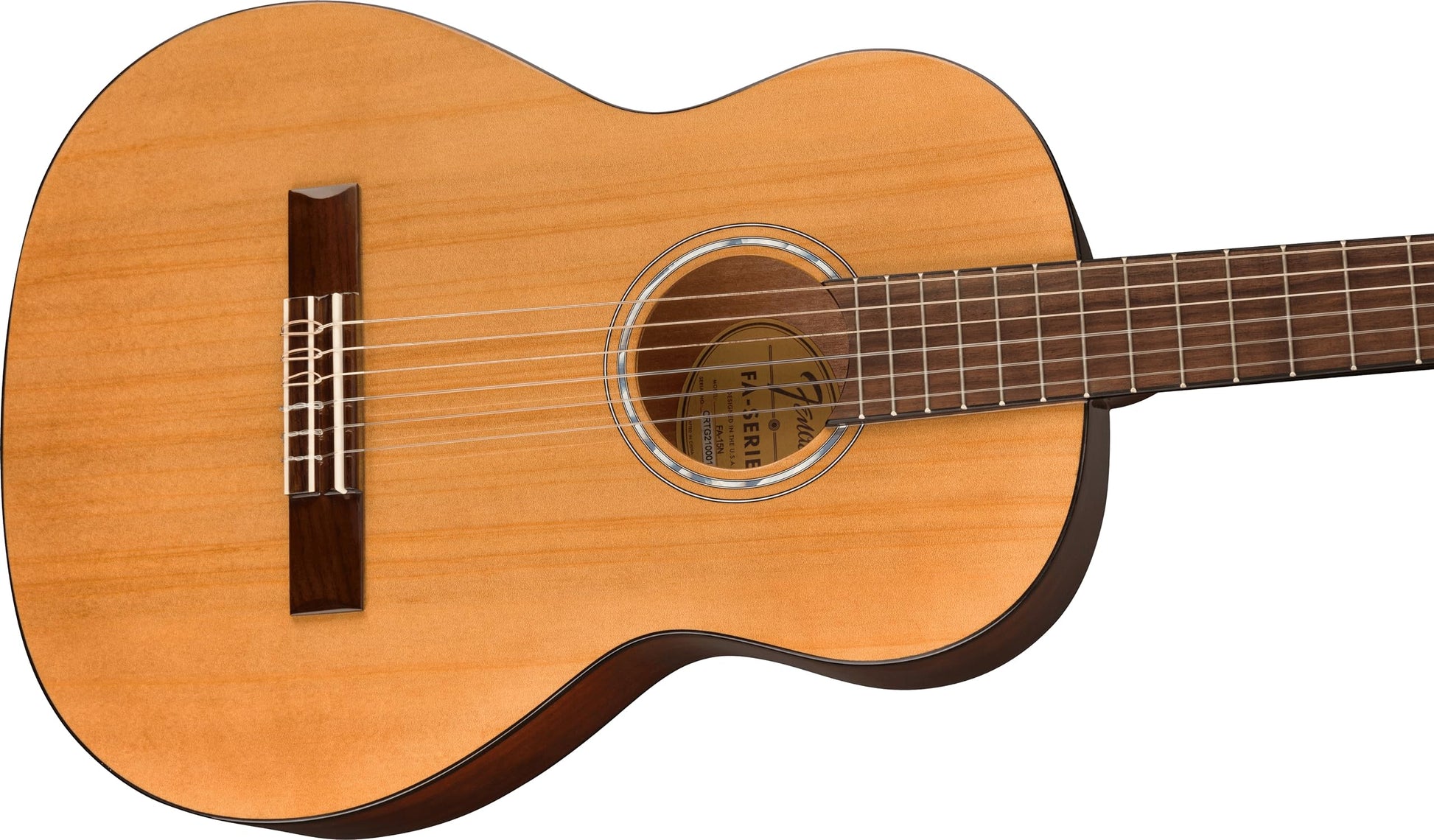 Fender Acoustic Classical Guitar, with 2-Year Warranty, Small Beginner Guitar (3/4 Size) with Nylon Strings (Easier on Fingers), Includes Bag