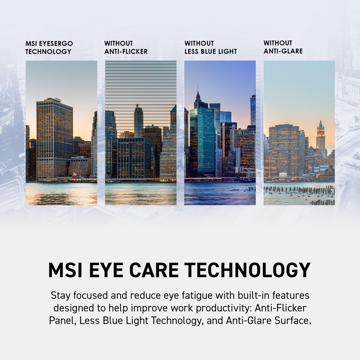 MSI IPS FHD de 24 Pulgadas (1920 x 1080) no Deslumbrante con Bisel súper Estrecho 100HZ 1ms 16:9 con Soporte de inclinación (Pro MP243XW)
