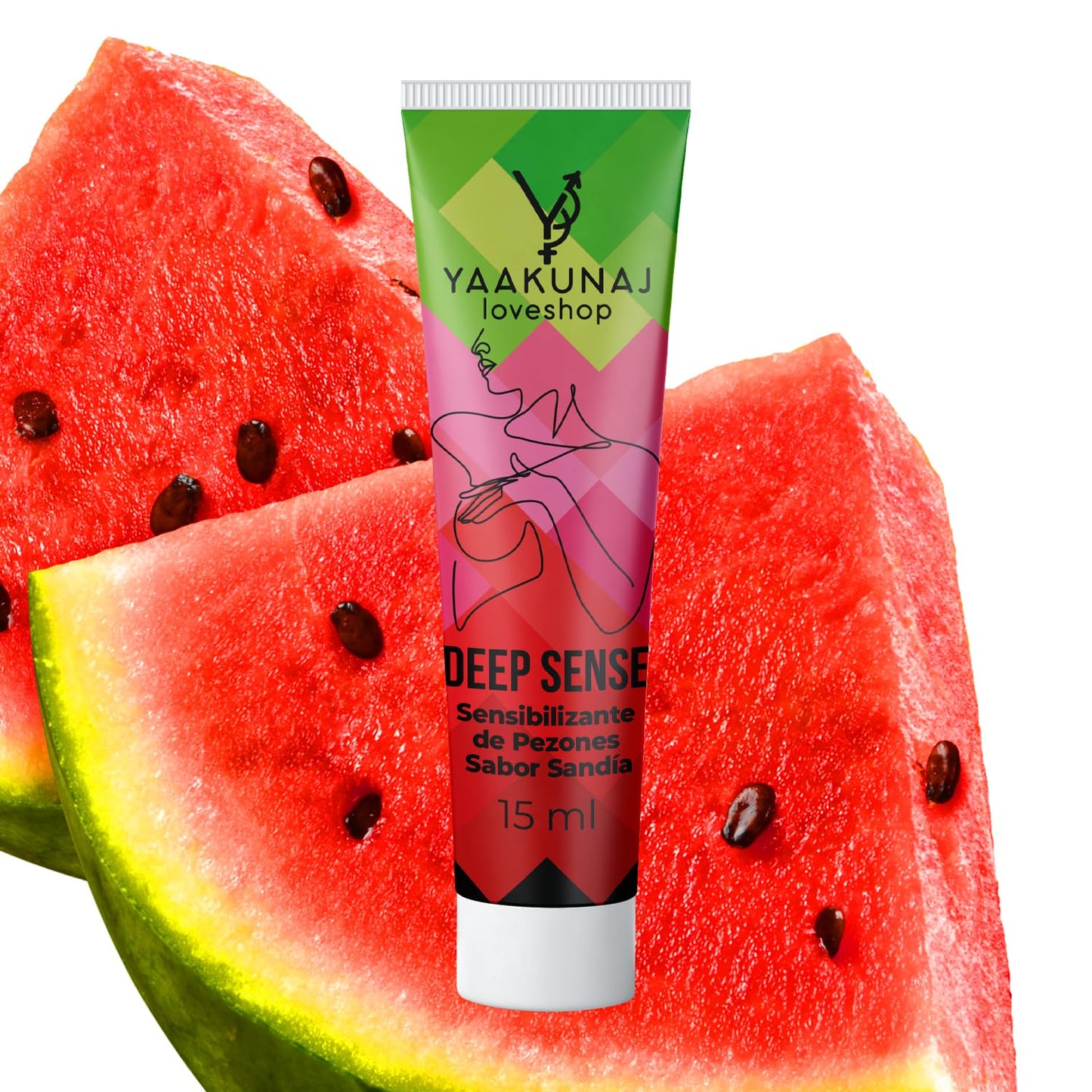 Lubricante Sensibilizante YAAKUNAJ LOVESHOP Sandía para Pezones 15ml