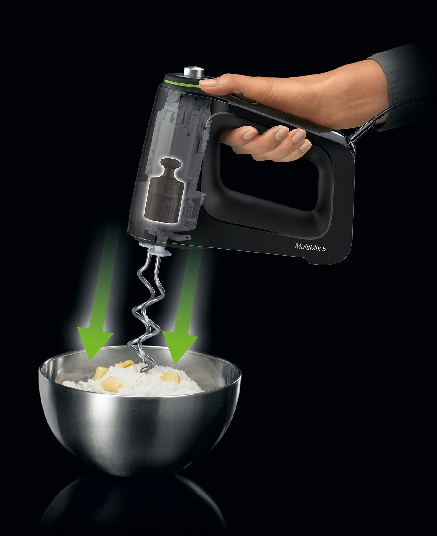Braun MultiMix - Batidora de mano, 1, color negro
