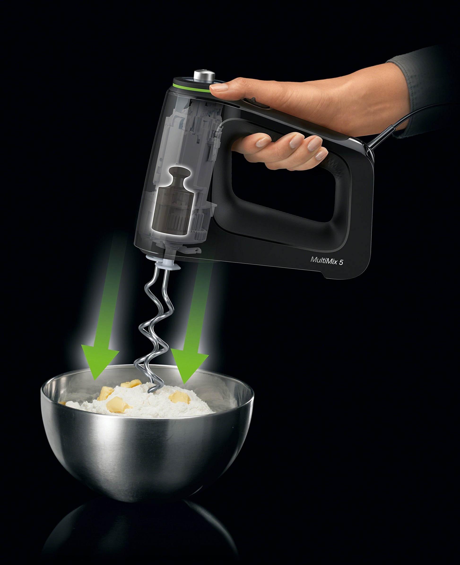 Braun MultiMix - Batidora de mano, 1, color negro
