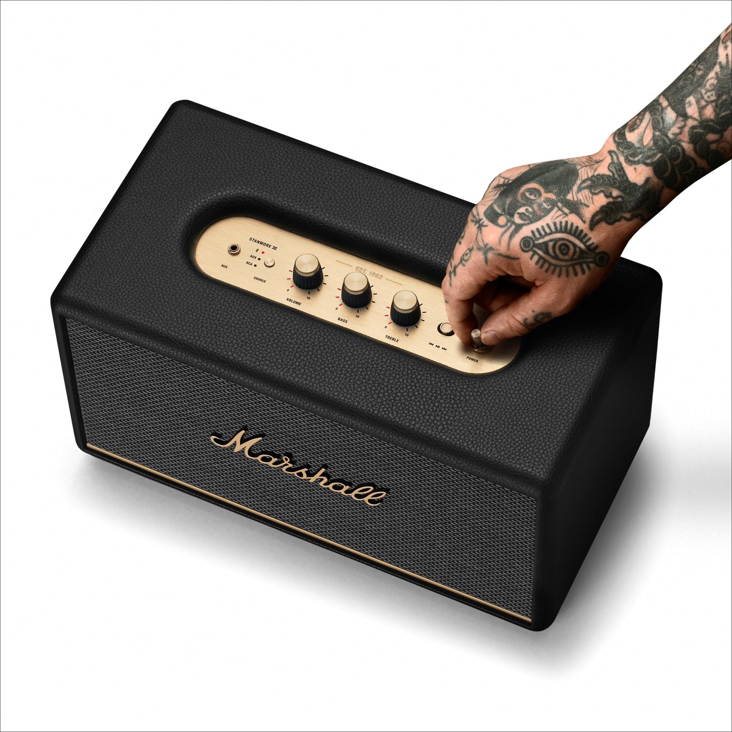 Marshall Stanmore III Bocina Inalámbrica Bluetooth - Negro