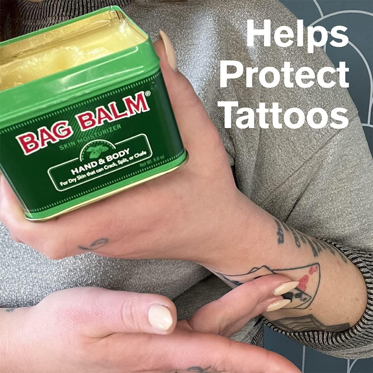 Bag Balm Pomada para bálsamo de bolsa, 1 onza, Paquete de 4