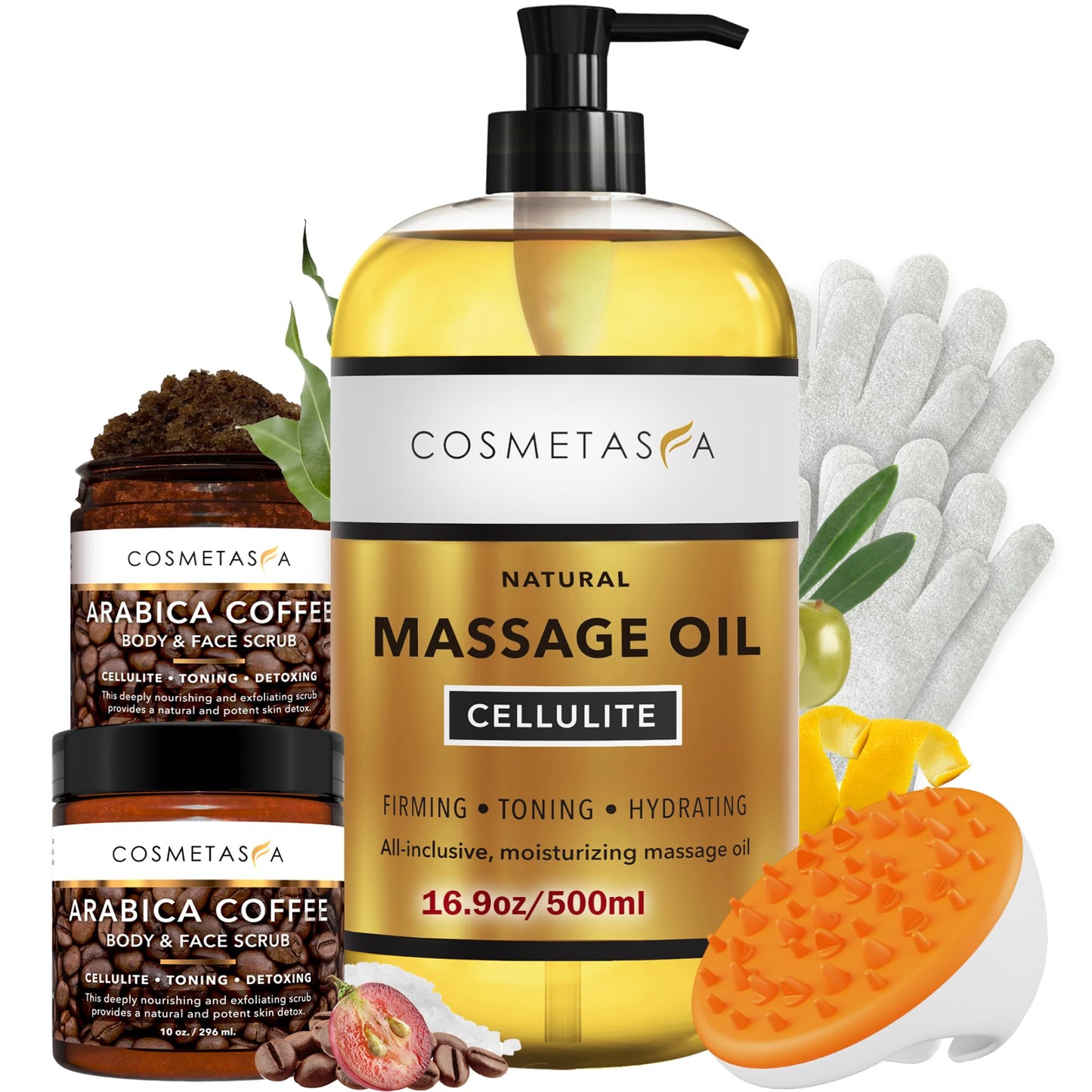 Set de Spa Anticelulítico Tonificante para Cuerpo y Rostro