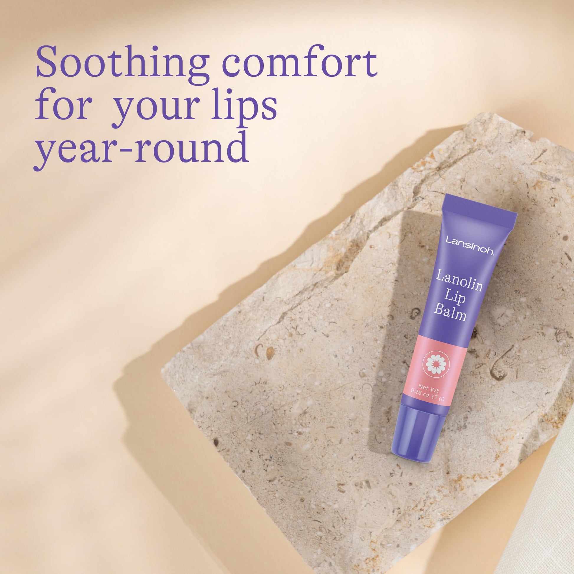 Lansinoh Lanolin Lip Balm, Pack of 4