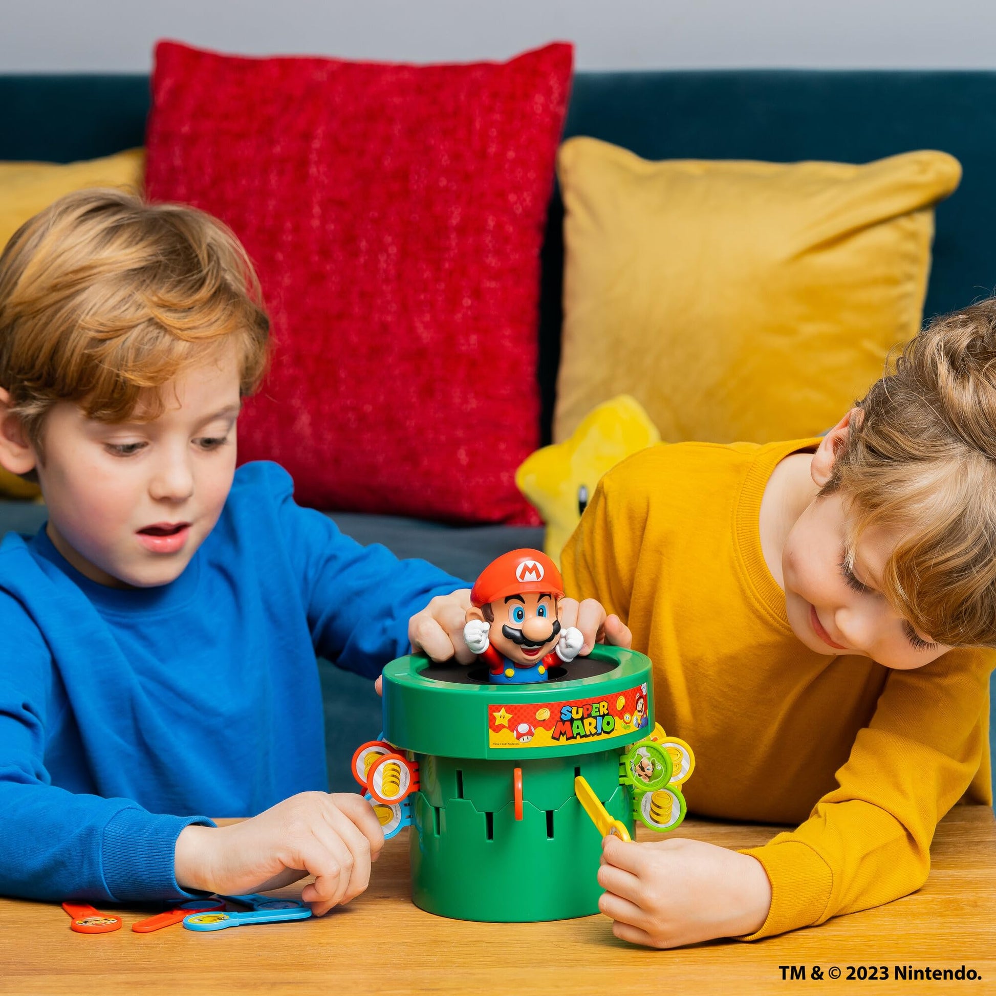 Juego de Mesa TOMY Super Mario Pop Up para Niños Ideas de Navidad
