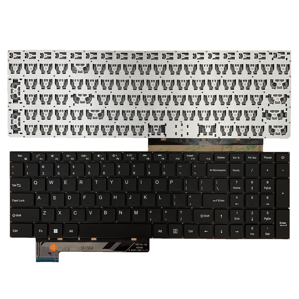 Teclado de Repuesto Siakoocty Inglés US para Portátil GWNR71517 sin marco