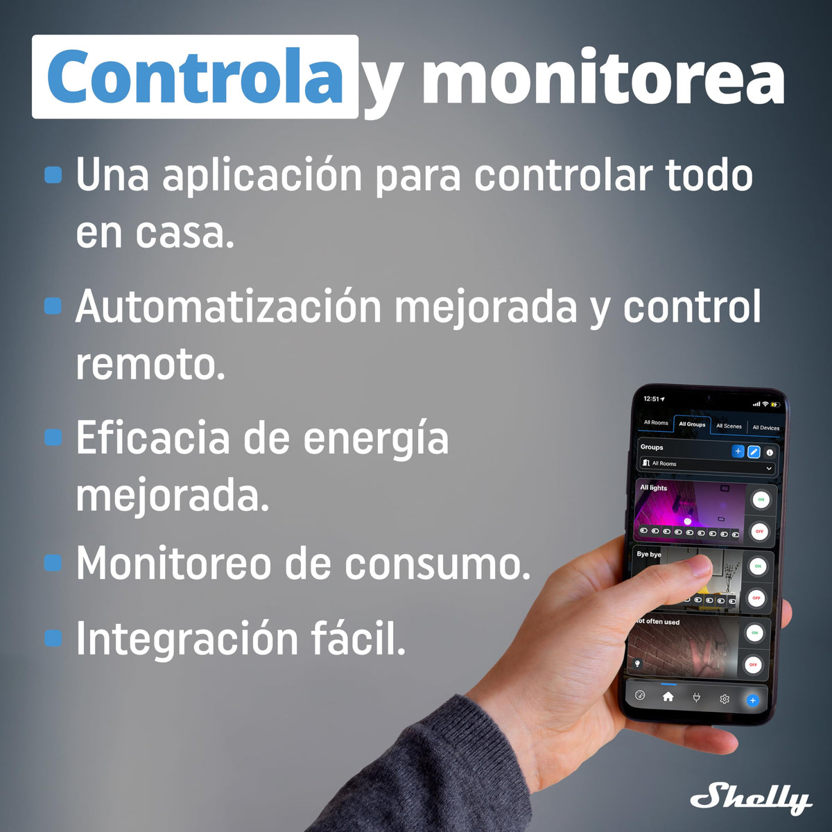 Pasarela WiFi Bluetooth Shelly BLU Gateway USB-A Compatible con Alexa y Google Home Domótica Extensor de Alcance WiFi Sin Cables