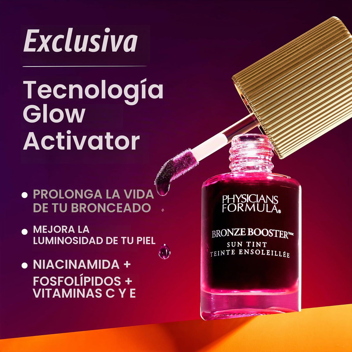 Physicians Formula Bronze Booster Sun Tint Glow Activado