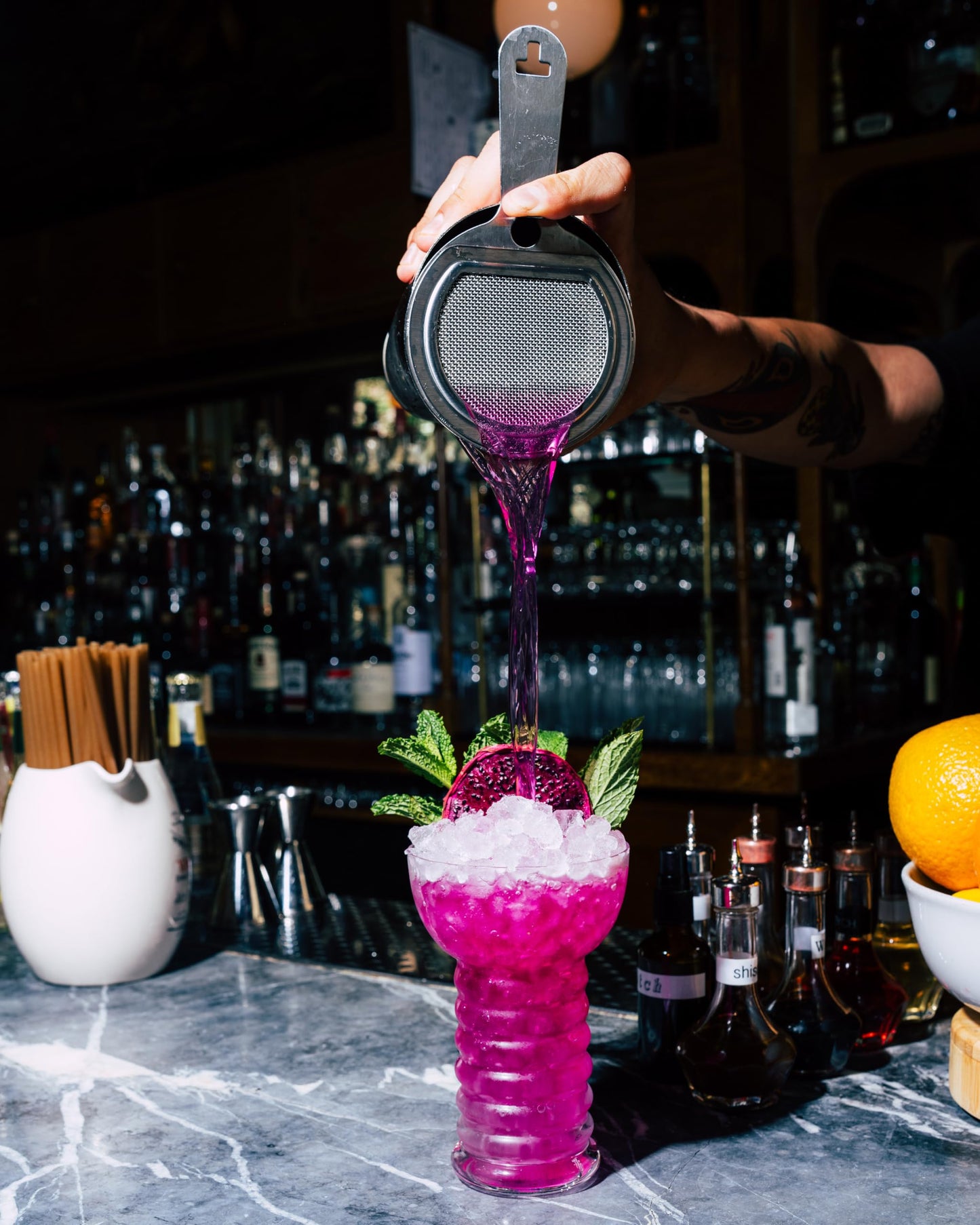 Colador de Cóctel Kilpatrick Malla Fina para Bar