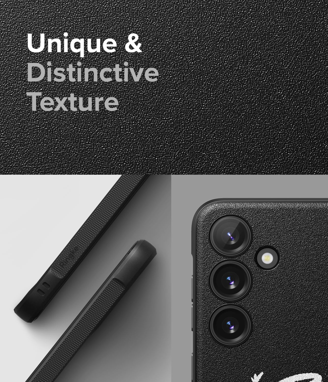 Funda Samsung Galaxy S24 Ringke Onyx Graffiti 2 Antihuellas y Antideslizante con Buen Agarre