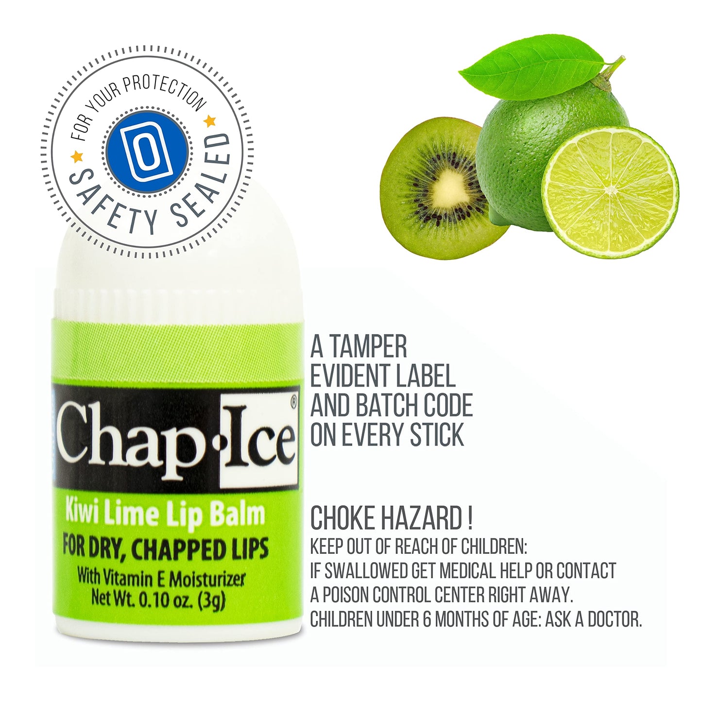 Chap Ice Mini Lip Balm Assorted Flavors 50 Count
