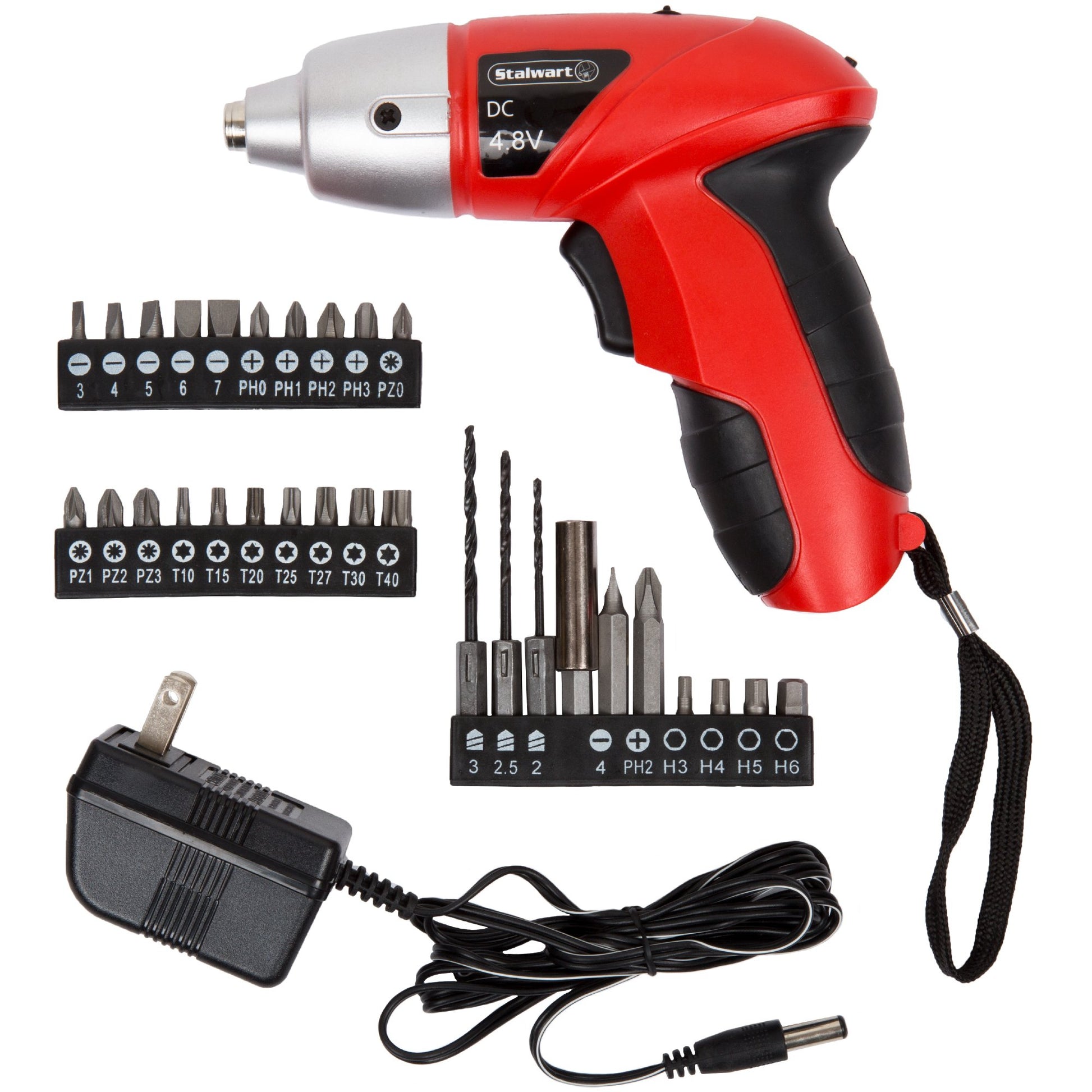 Trademark 75-60100 Hawk 4.8V Cordless Screwdriver with Light