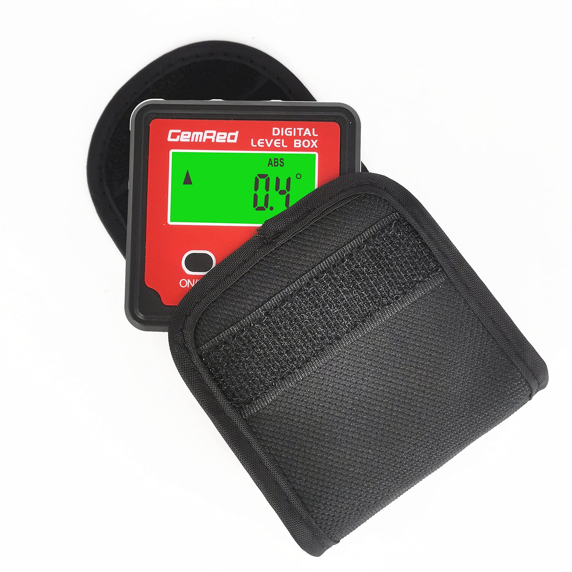 GemRed - Medidor de ángulo digital DAG-V1 para medición y diseño (aluminio y plástico (con frasco de burbuja))
