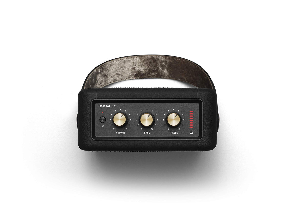 Bocina Portátil Bluetooth Marshall Negro Latón