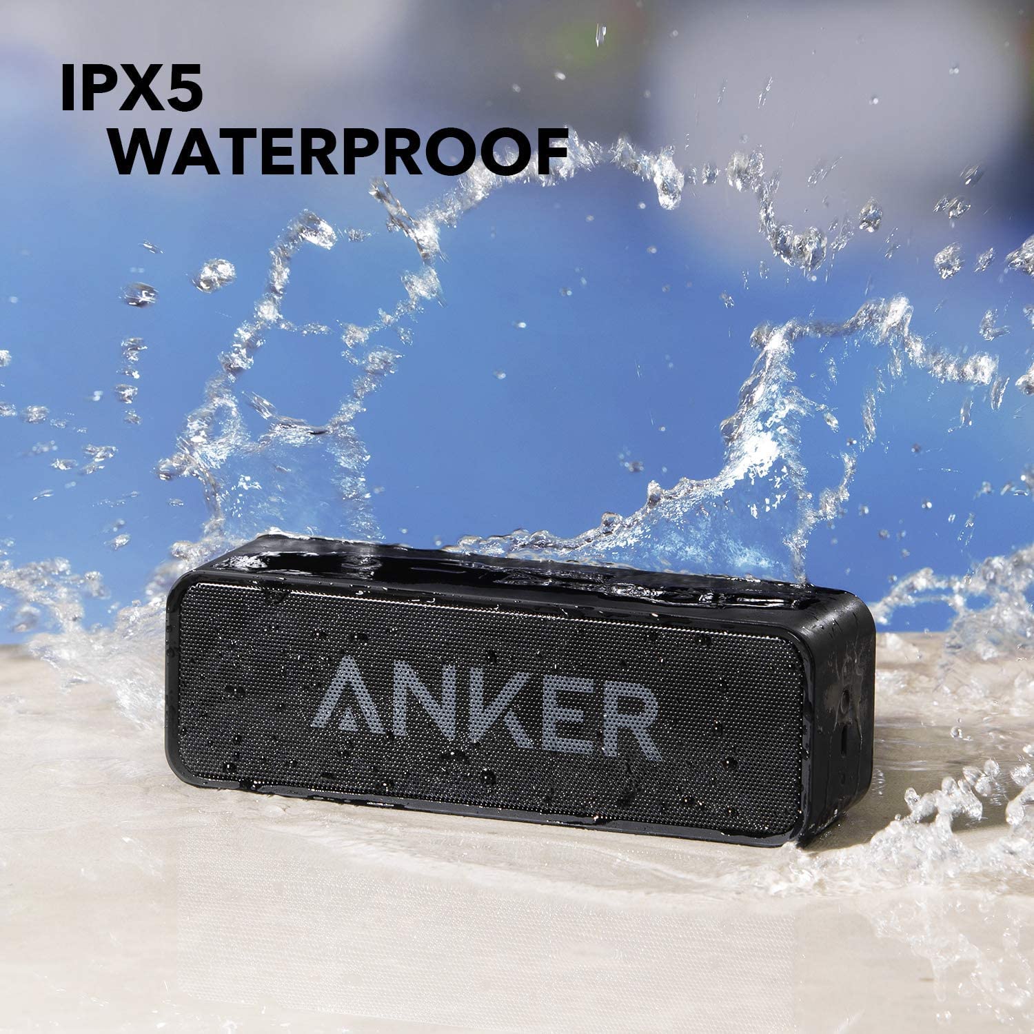 Soundcore Mini by Anker Bocinas Portátiles Bluetooth con 24h de Reproducción, Alcance de 20m, Micrófono Integrado, Altavoz Inalámbrico Ideal para iPhone, Samsung y Más