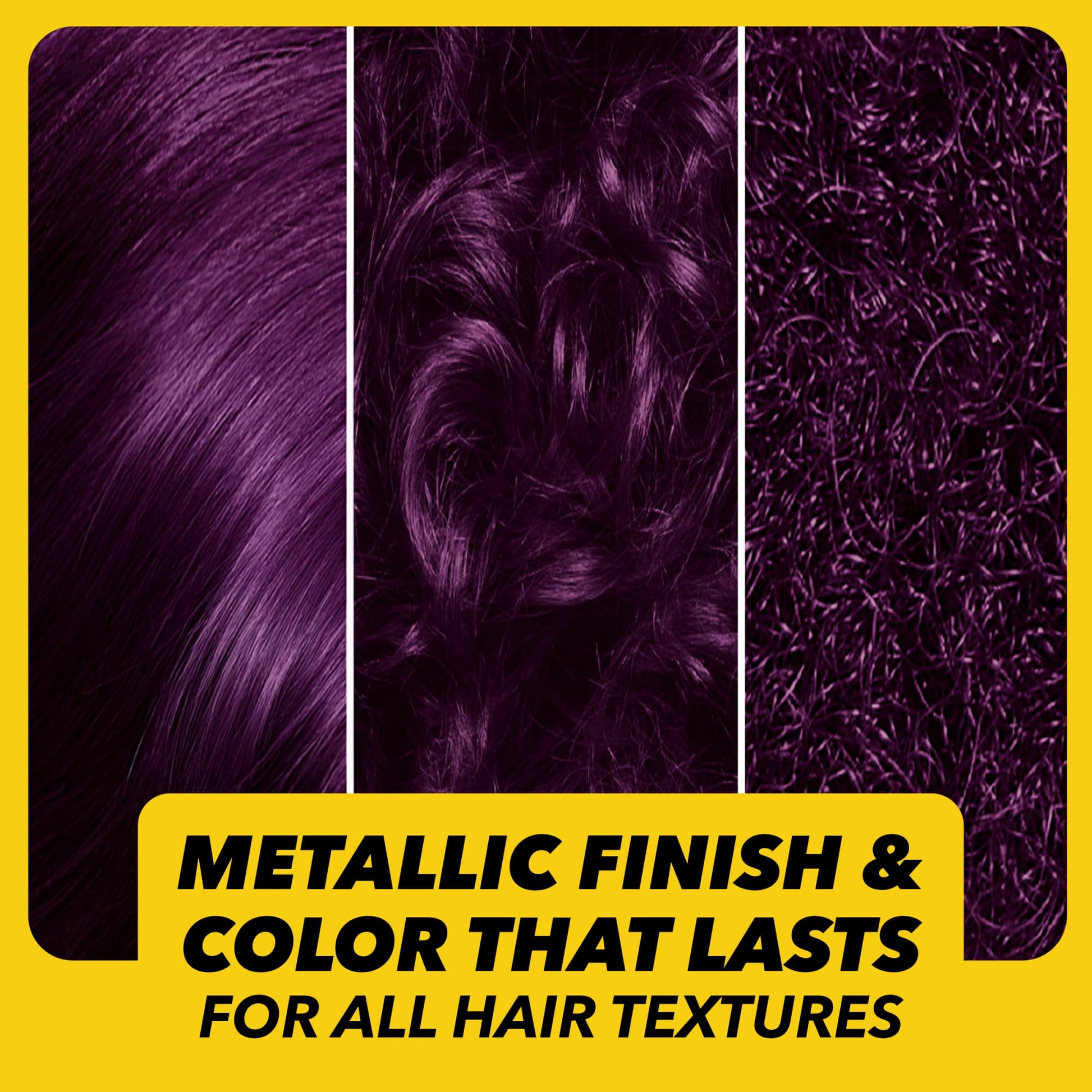 Got2B - Tinte permanente metálico para el cabello, M69, cromo amatista