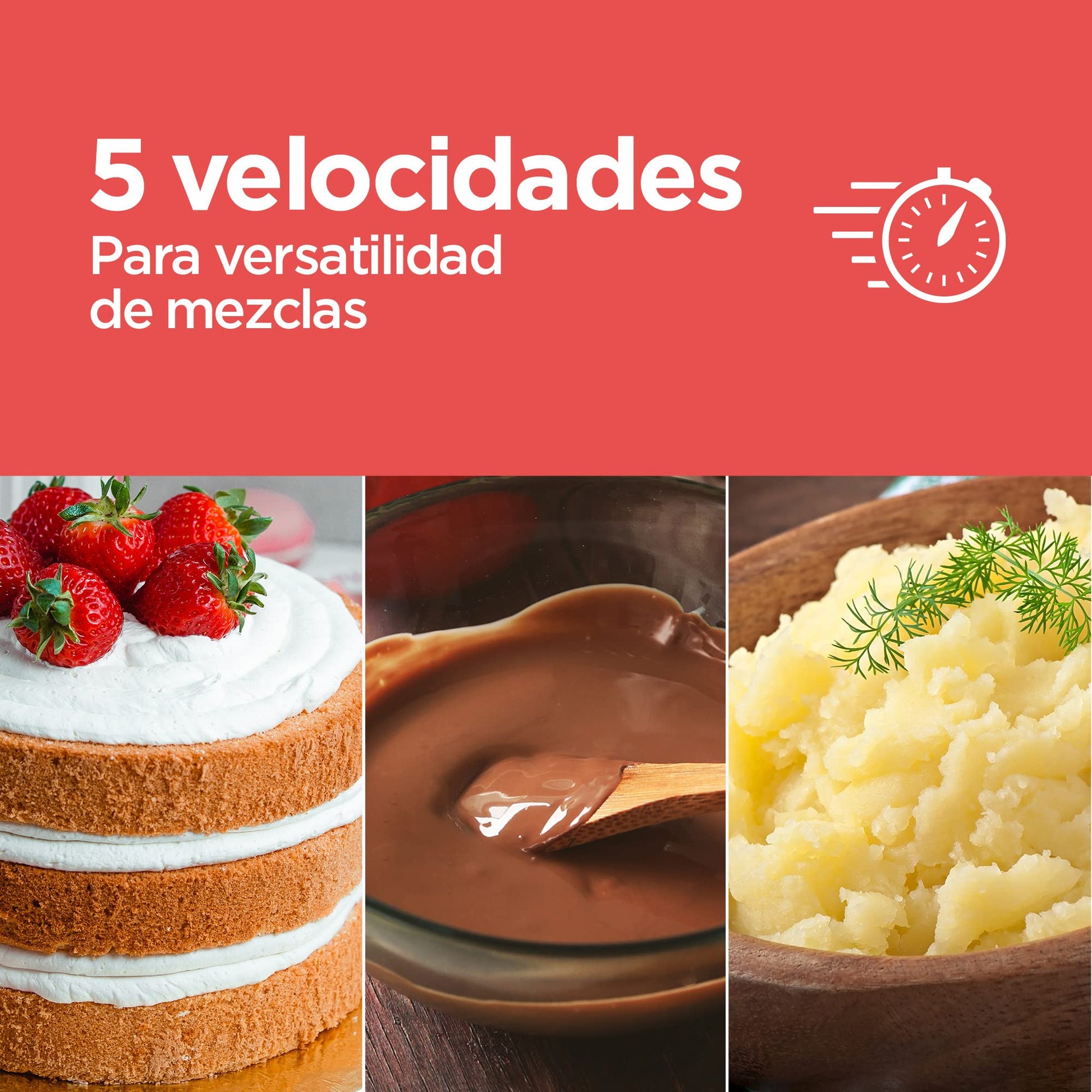 Black+Decker Batidora de mano con diseño único aspas en espiral color blanco MX600W-LA