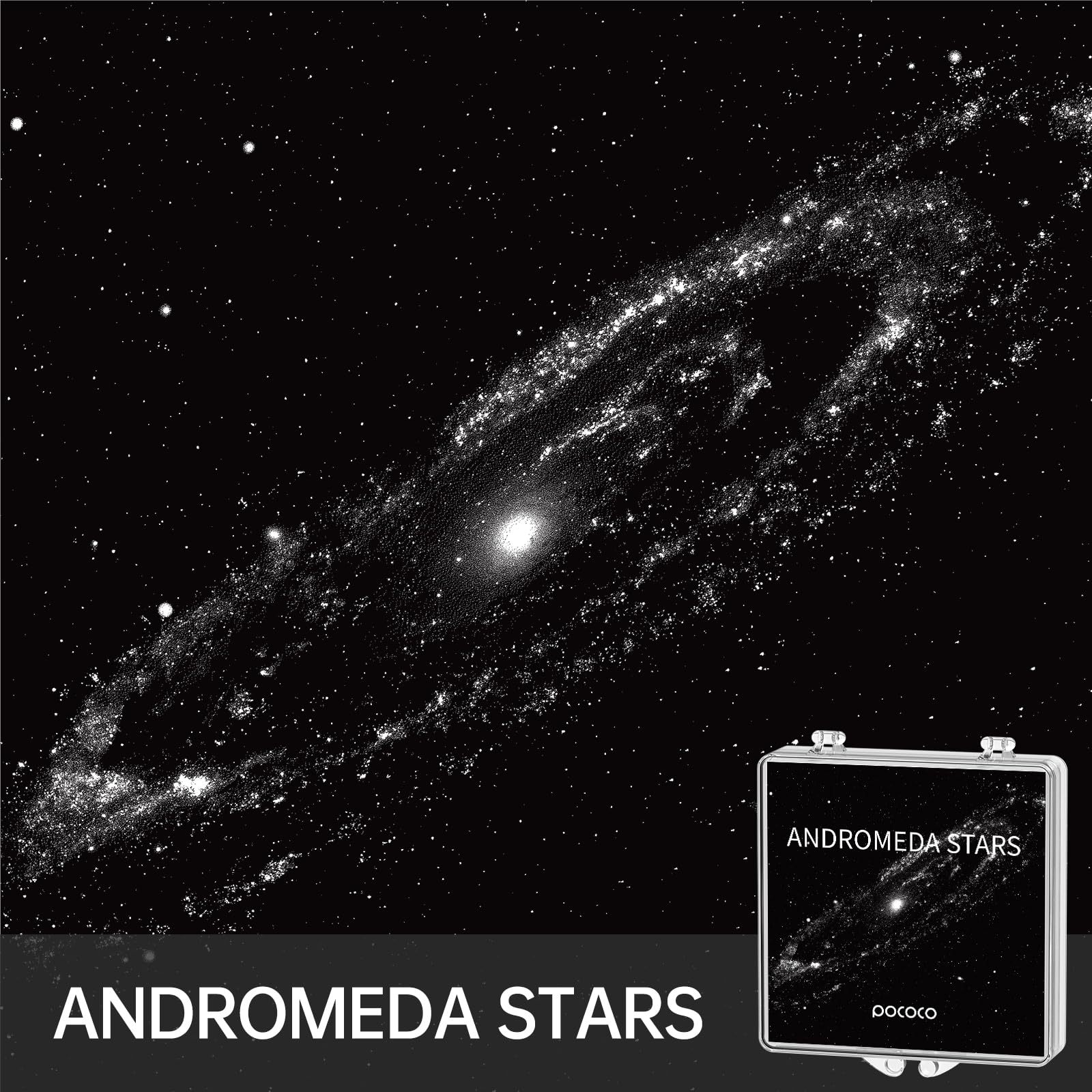 Luna y Estrellas: Discos para POCOCO Proyector Galaxy, 5K Ultra HD, Litografía de Semiconductores (6 Discos)