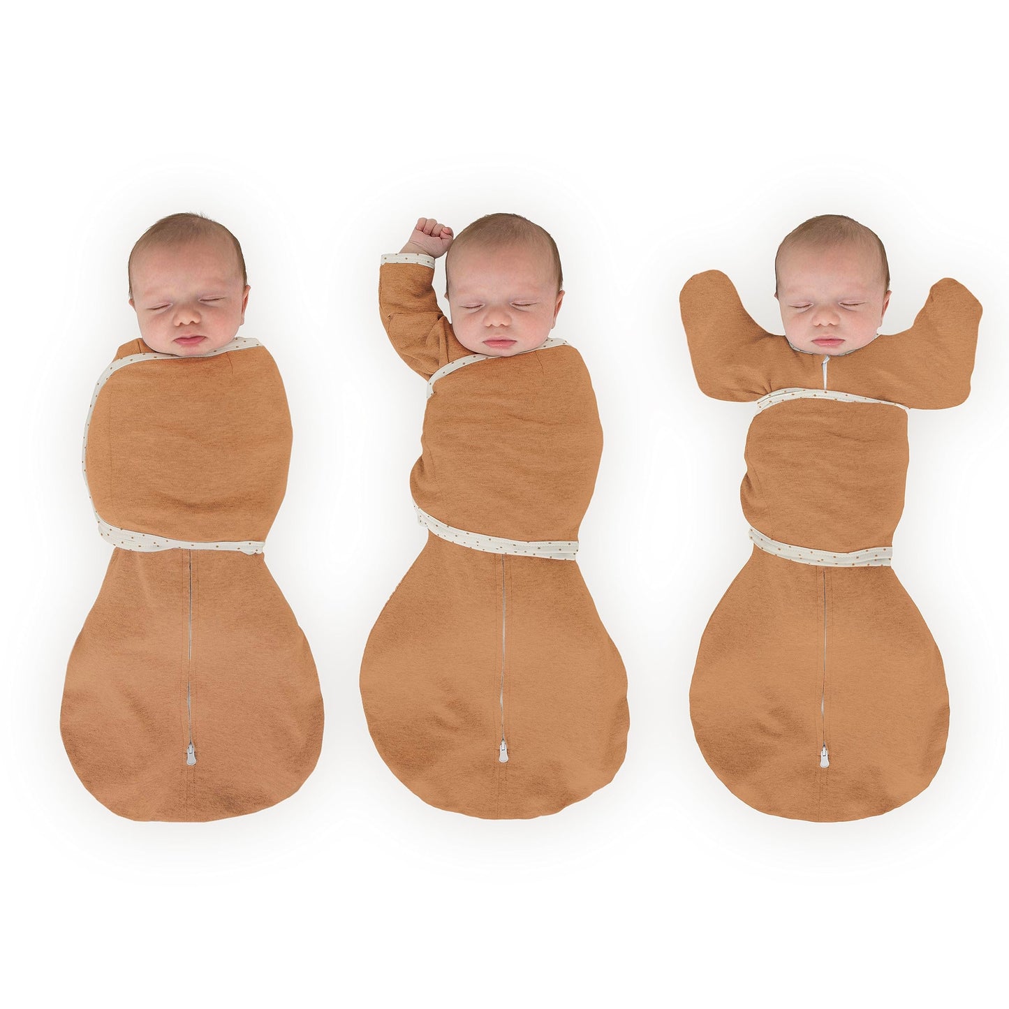 SwaddleDesigns - Saco de dormir Omni de 6 vías para recién nacido, más opciones para calmar el reflejo de sobresaltar, mejora el sueño, saco de dormir para bebé de fácil transición, pequeño, 0-3