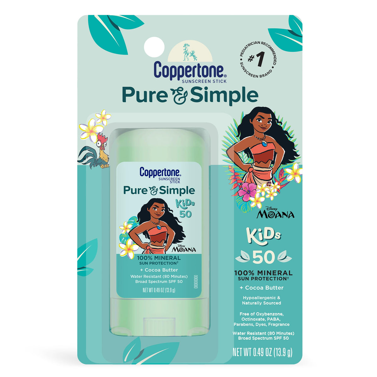Coppertone KIDS Sunscreen Stick SPF 50 (0.5 Ounce) (Packaging may vary)