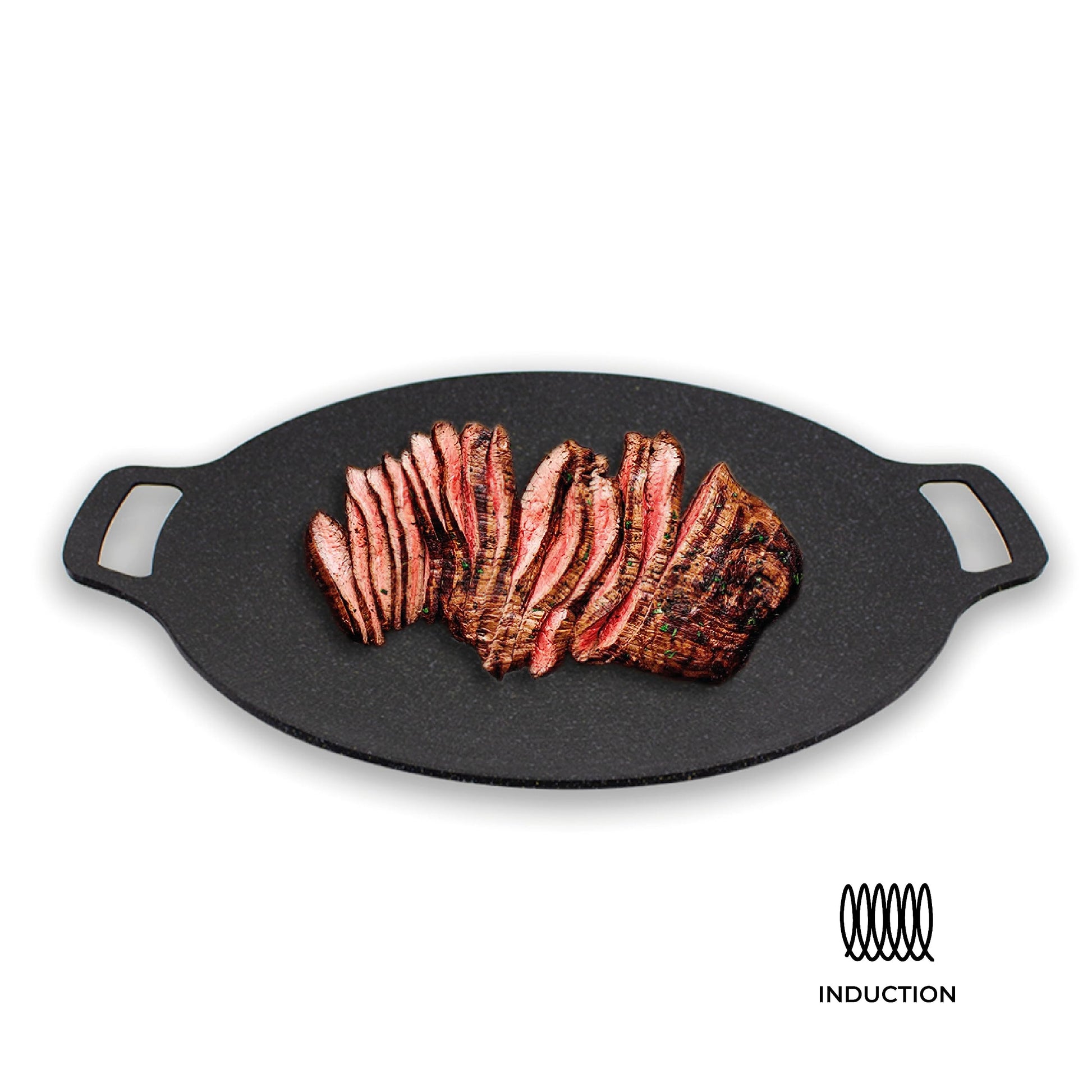 Comal De Mármol Con Inducción De 38 Cm