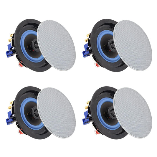 Altavoces de Techo Herdio Blancos Compatibles con Bluetooth 320 Vatios