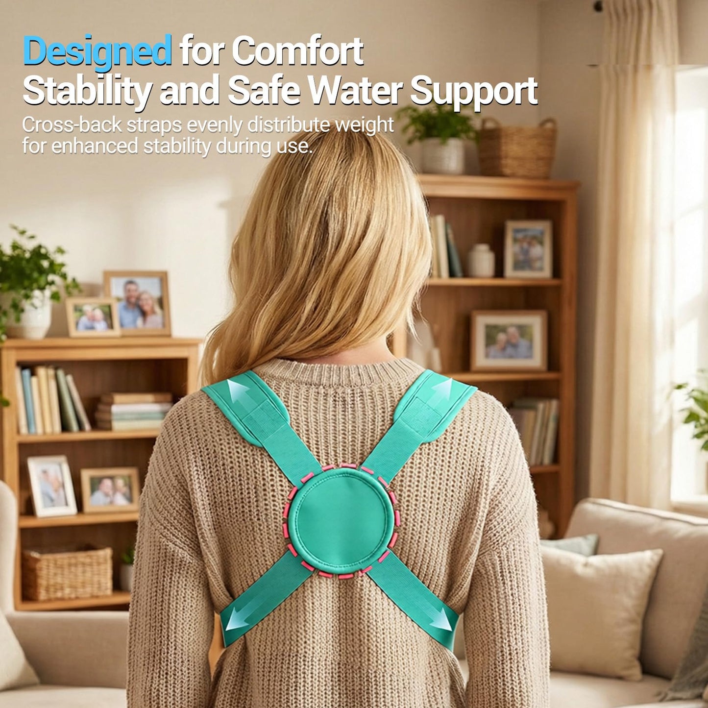 Portabebés de neopreno para bebés recién nacidos a niños, ergonómico e impermeable para el pecho con correas ajustables, transpirable y ligero, equipo de uso para verano, piscina, natación y playa